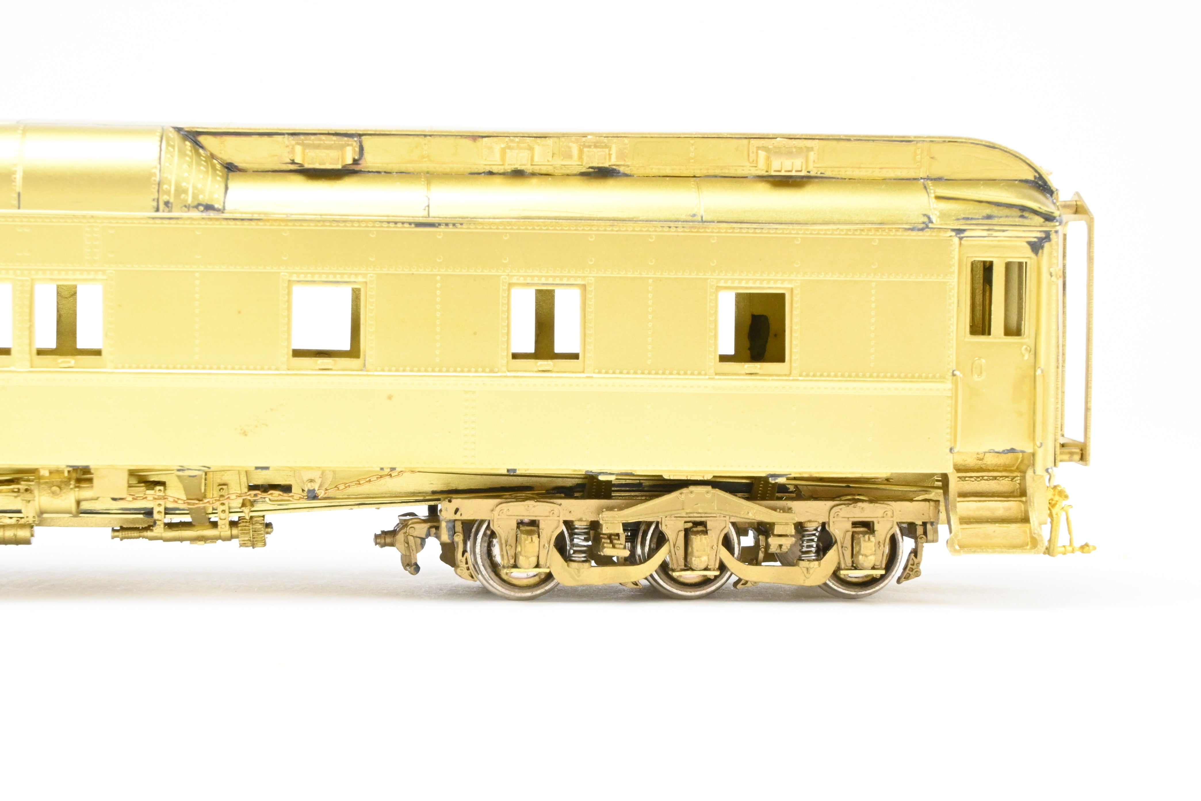 HO Scale Brass Precision Scale Co. Model of Various Roads Pullman Heavyweight 12-Section Sleeper Plan 2411 Featuring Mechanical Air Conditioning