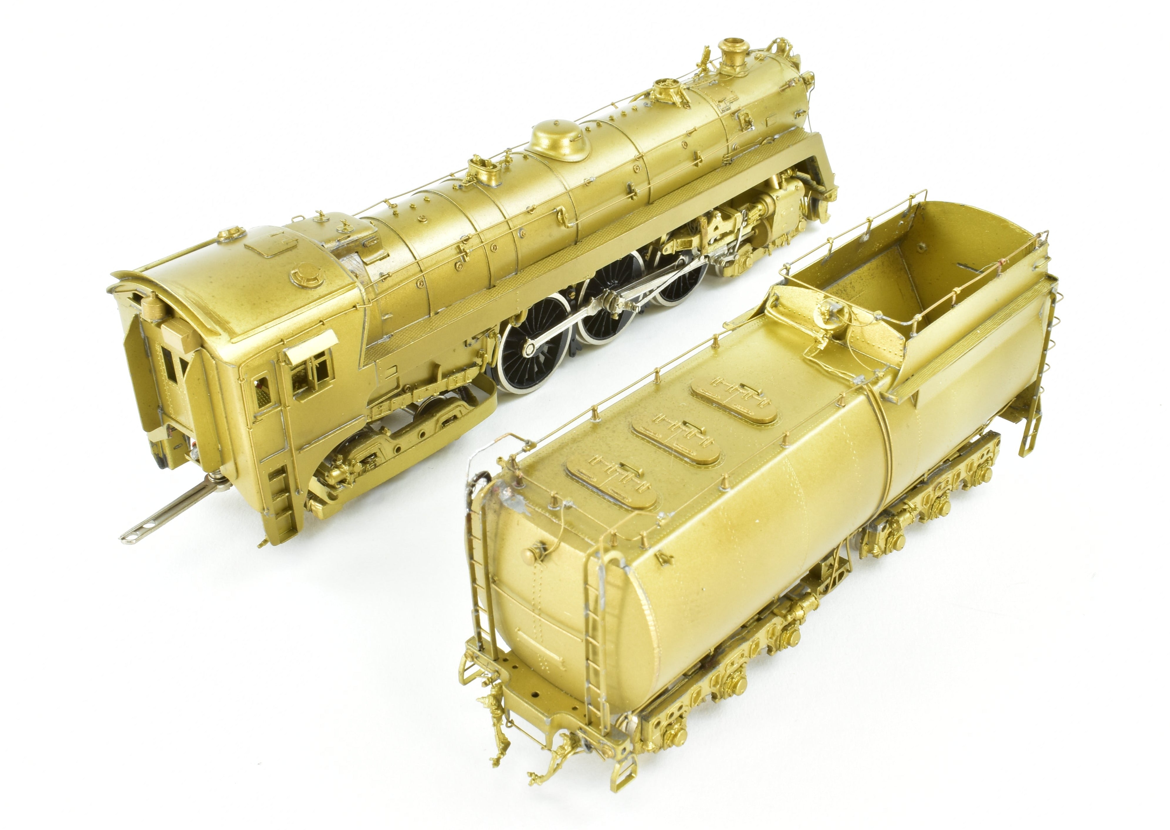 HO Scale Brass Model Train - Van Hobbies CNR (Canadian National Railway) K - 5a 4 - 6 - 4 Hudson Locomotive Replica