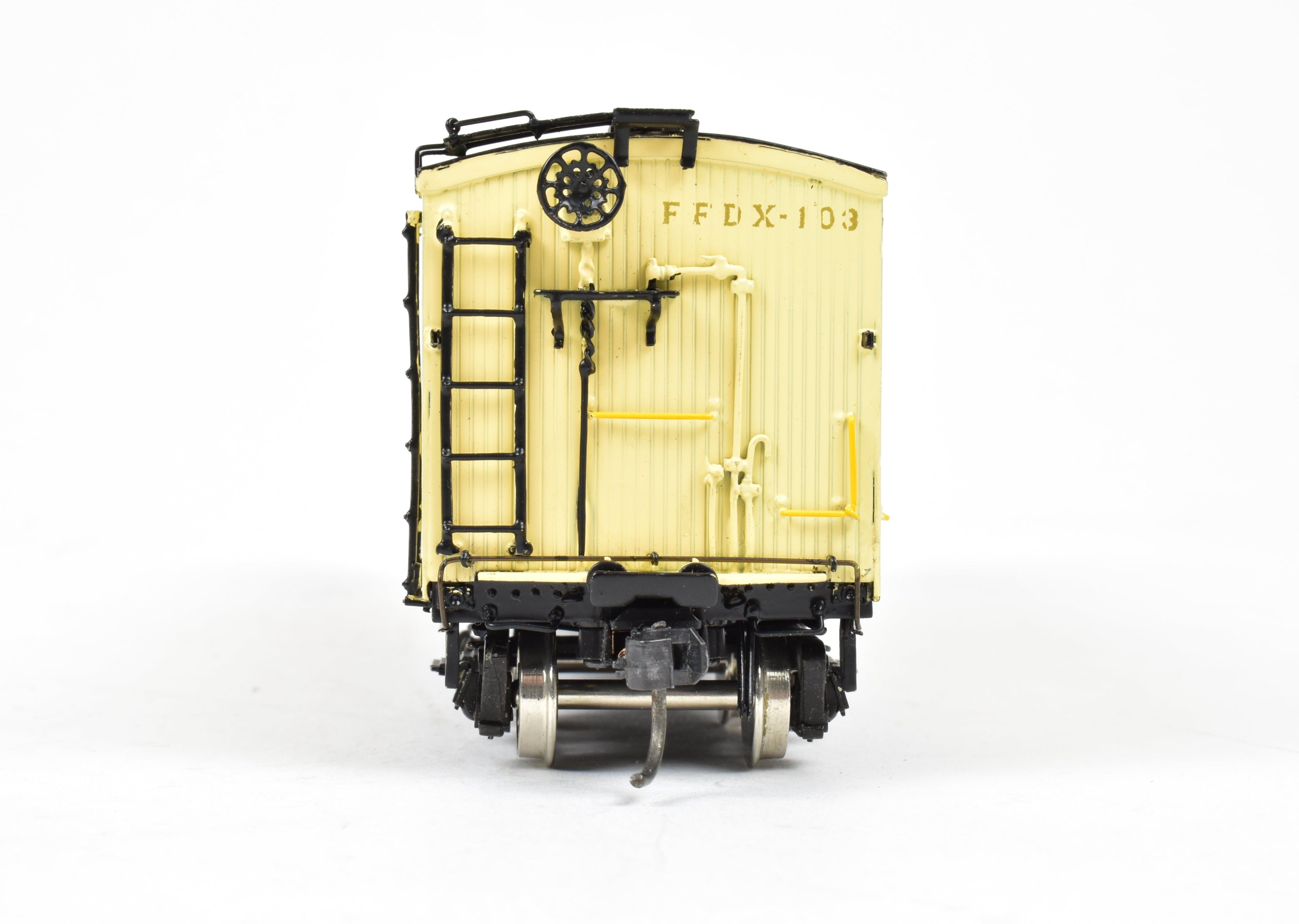 HO Scale Brass PSC Precision 41' Round Roof Milk Tank Car by Fairfield Farms