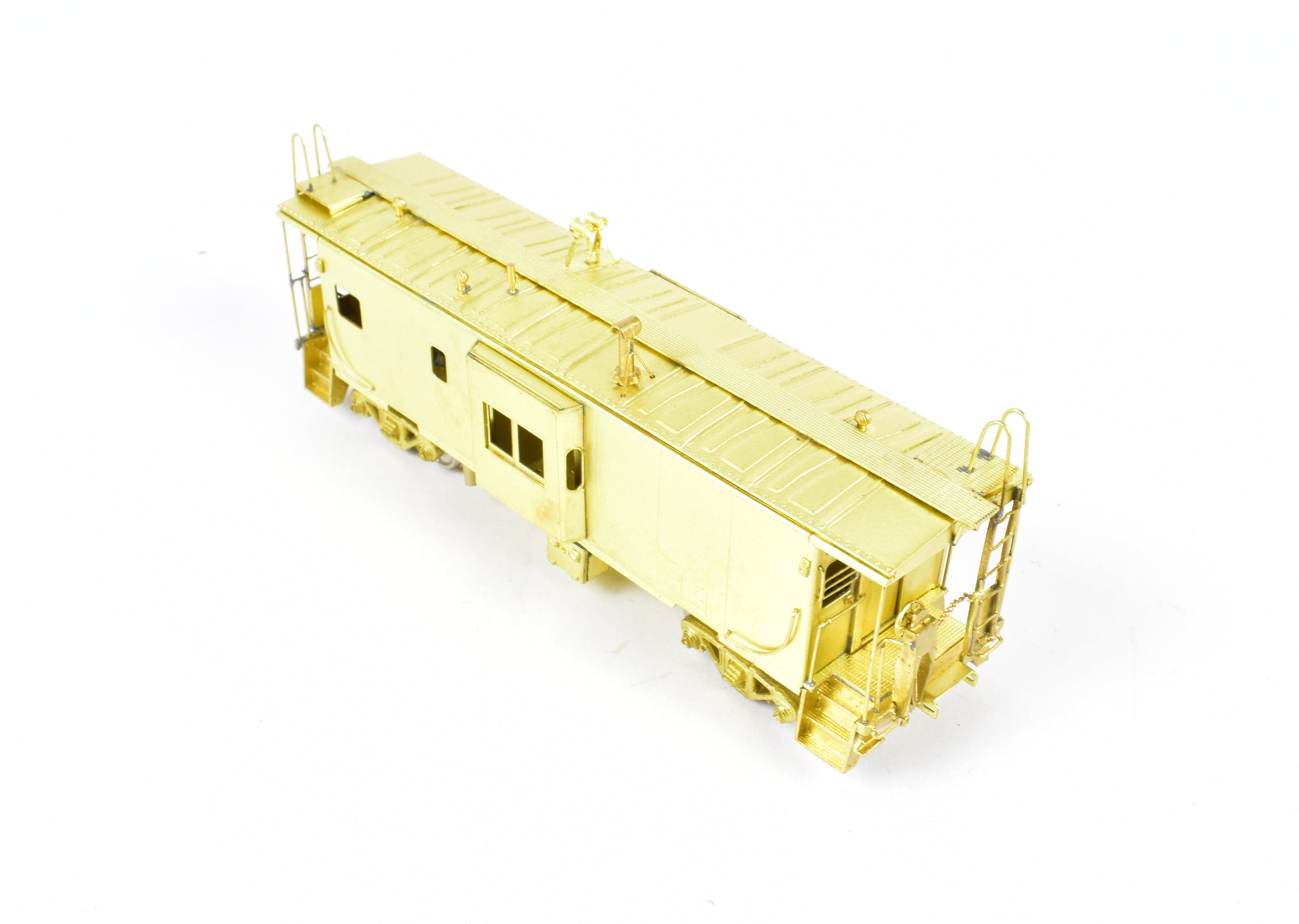 HO Scale Brass Conventional Bay Window Caboose - OMI (Overland Models, Inc.) Union Pacific CA - 13 Caboose with Roof Walk for Model Trains