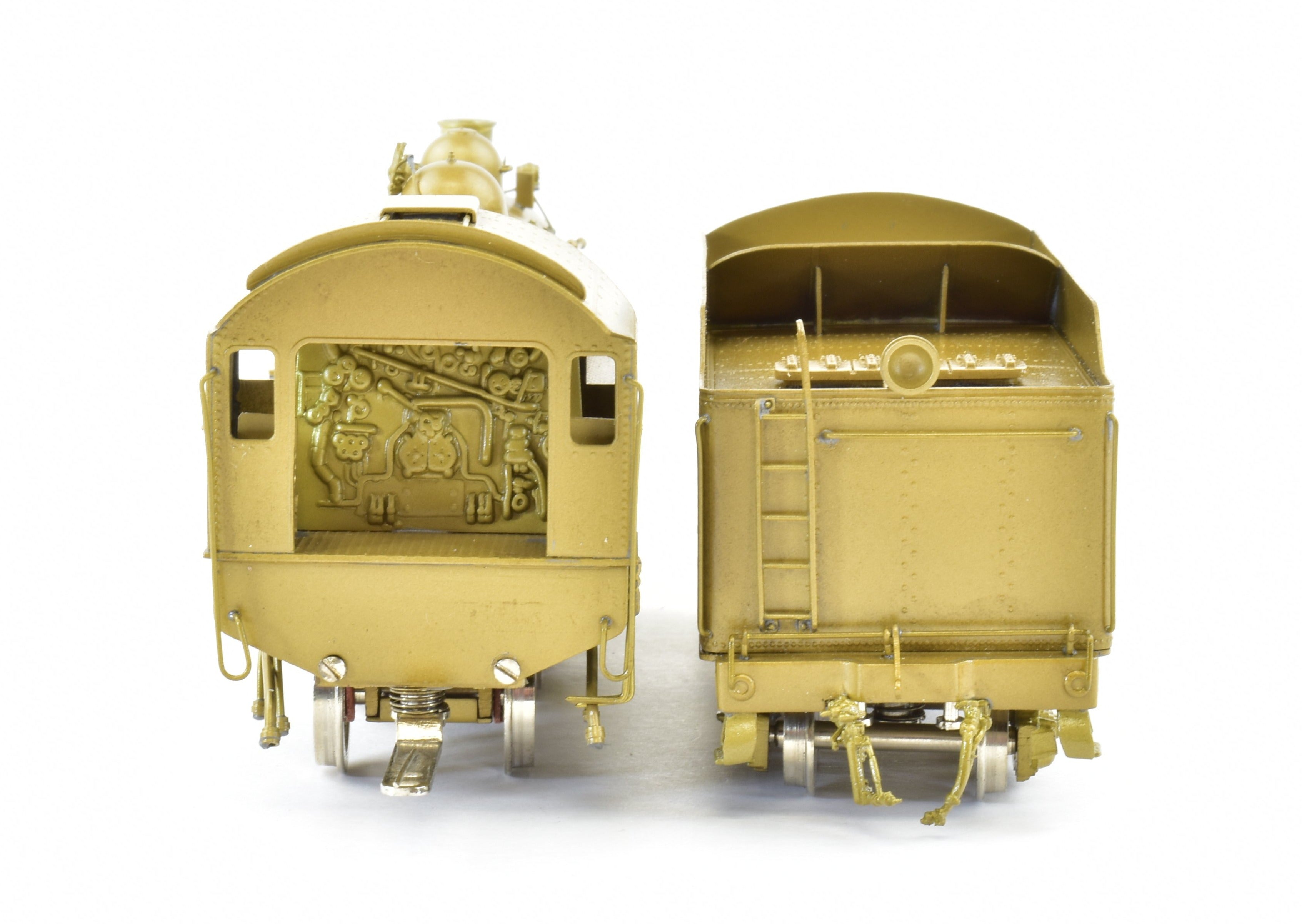 HO Scale Brass Model Train - Overland Models, Inc. Chesapeake & Ohio A - 16 4 - 4 - 2 Atlantic Locomotive by J.P. Models
