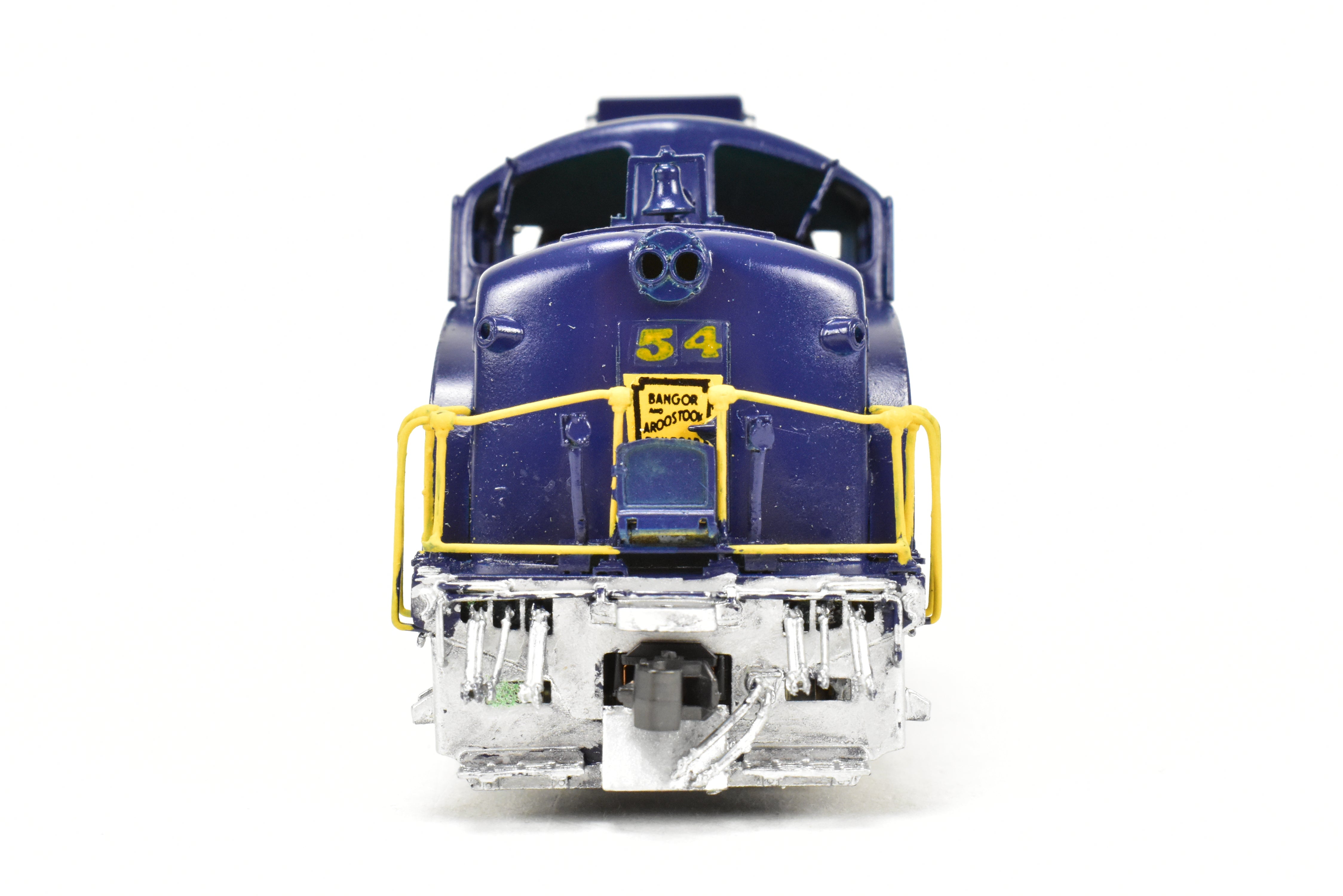 HO Brass OMI - Overland Models Inc. Bangor and Aroostook EMD BL - 2 Type B #54 with Blue Paint