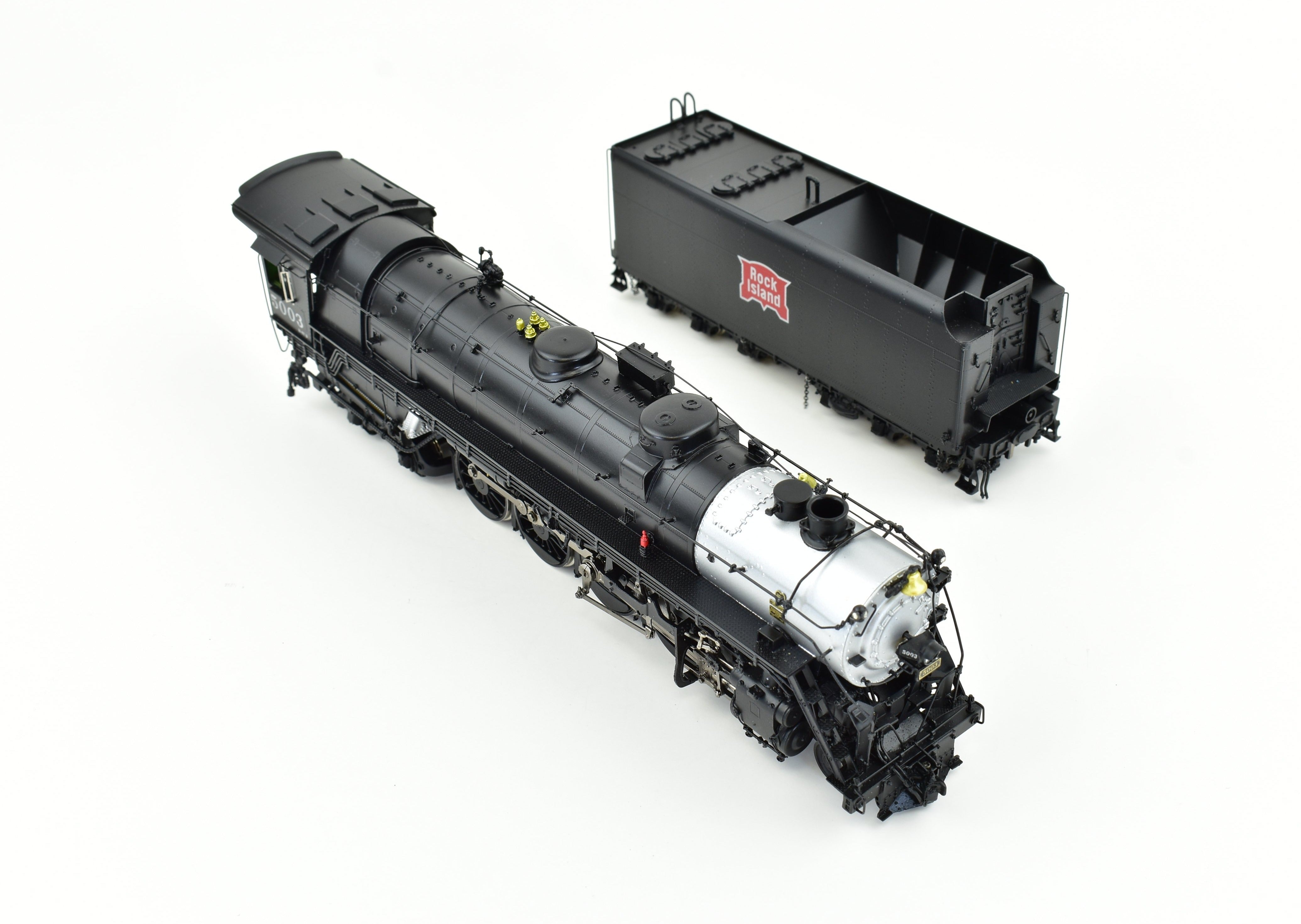 HO Scale Brass Division Point Rock Island R-67 4-8-4 FP #5003 Model