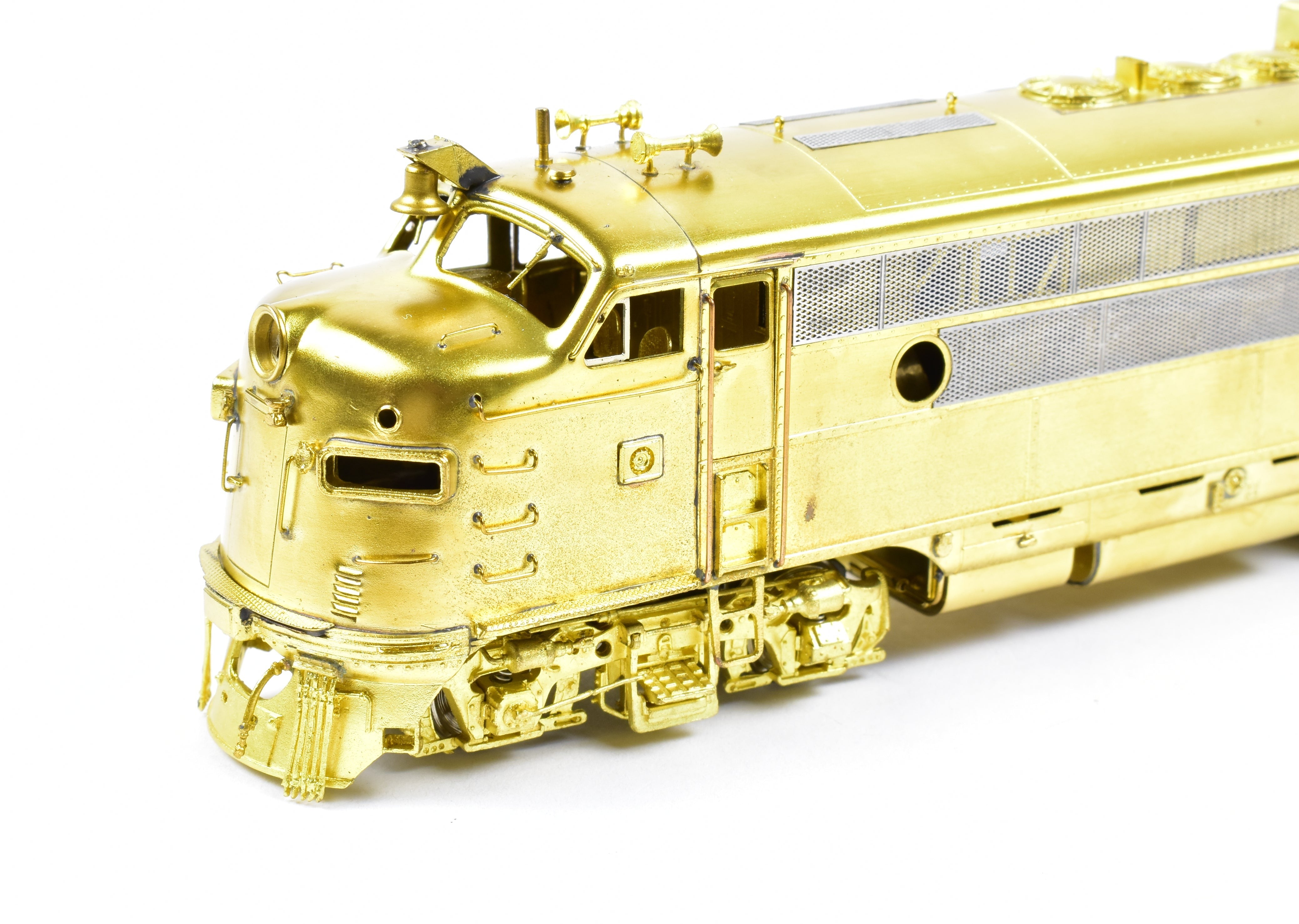 HO Scale Brass Model Train Set by Overland Models, Inc. - Bangor and Aroostook EMD F-3 Phase II A-B-A Configuration