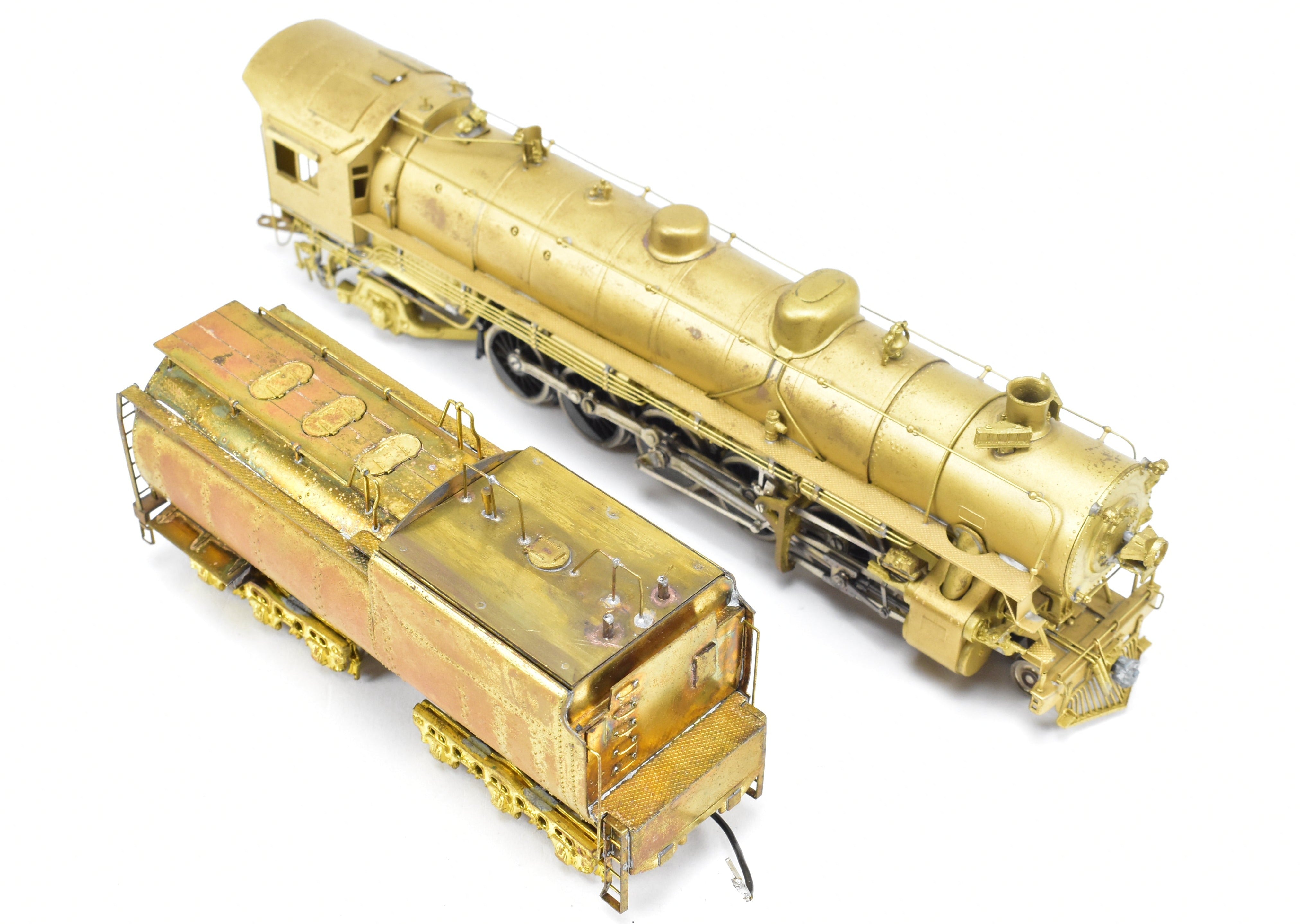 HO Scale Brass Union Pacific 4-10-2 Model by Westside with Modified Tender (AS-IS)