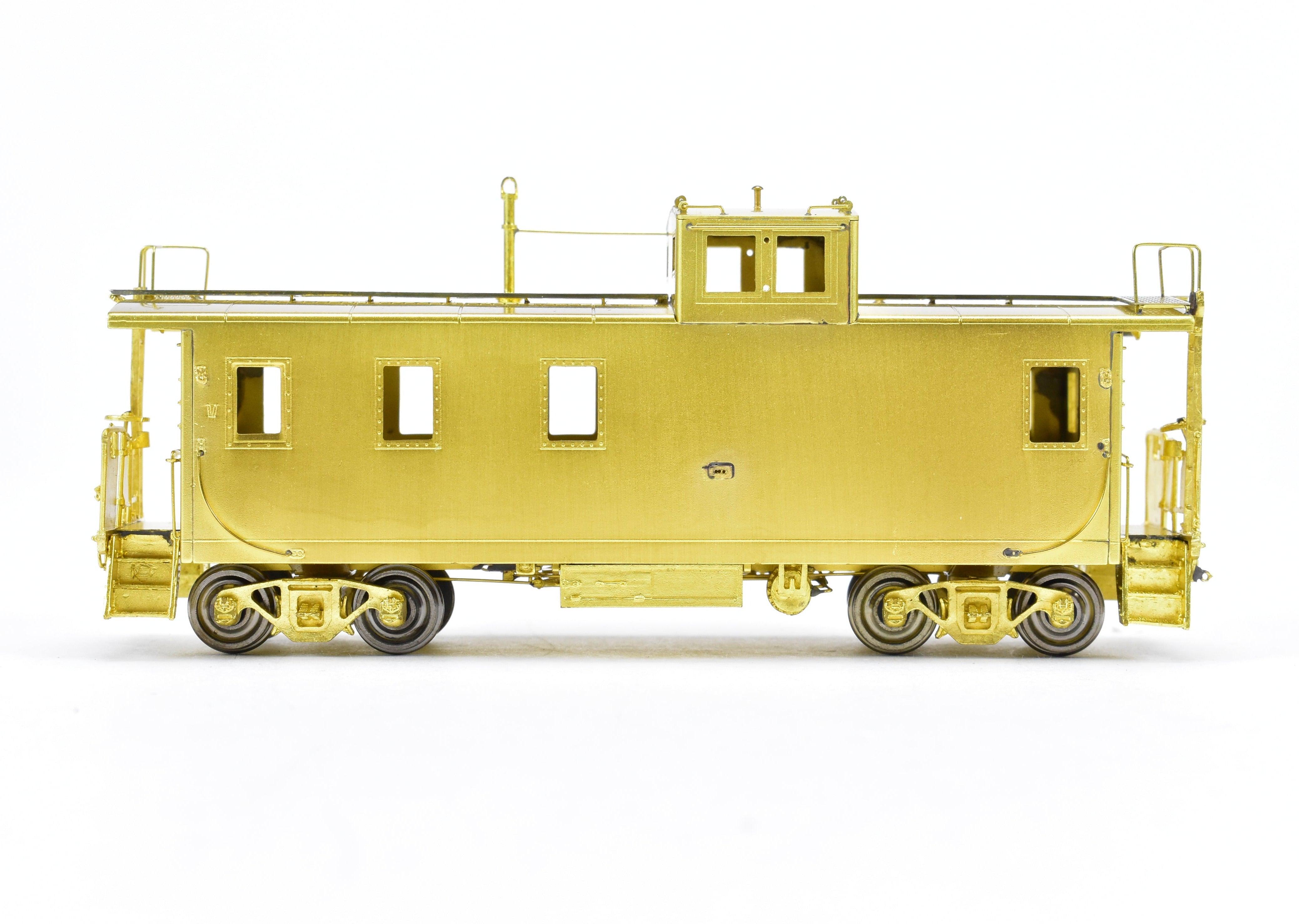 HO Scale Brass Model Railroad Caboose - OMI (Overland Models, Inc.) Great Northern Steel Caboose from 1949 Era, Nos. X295 - 309