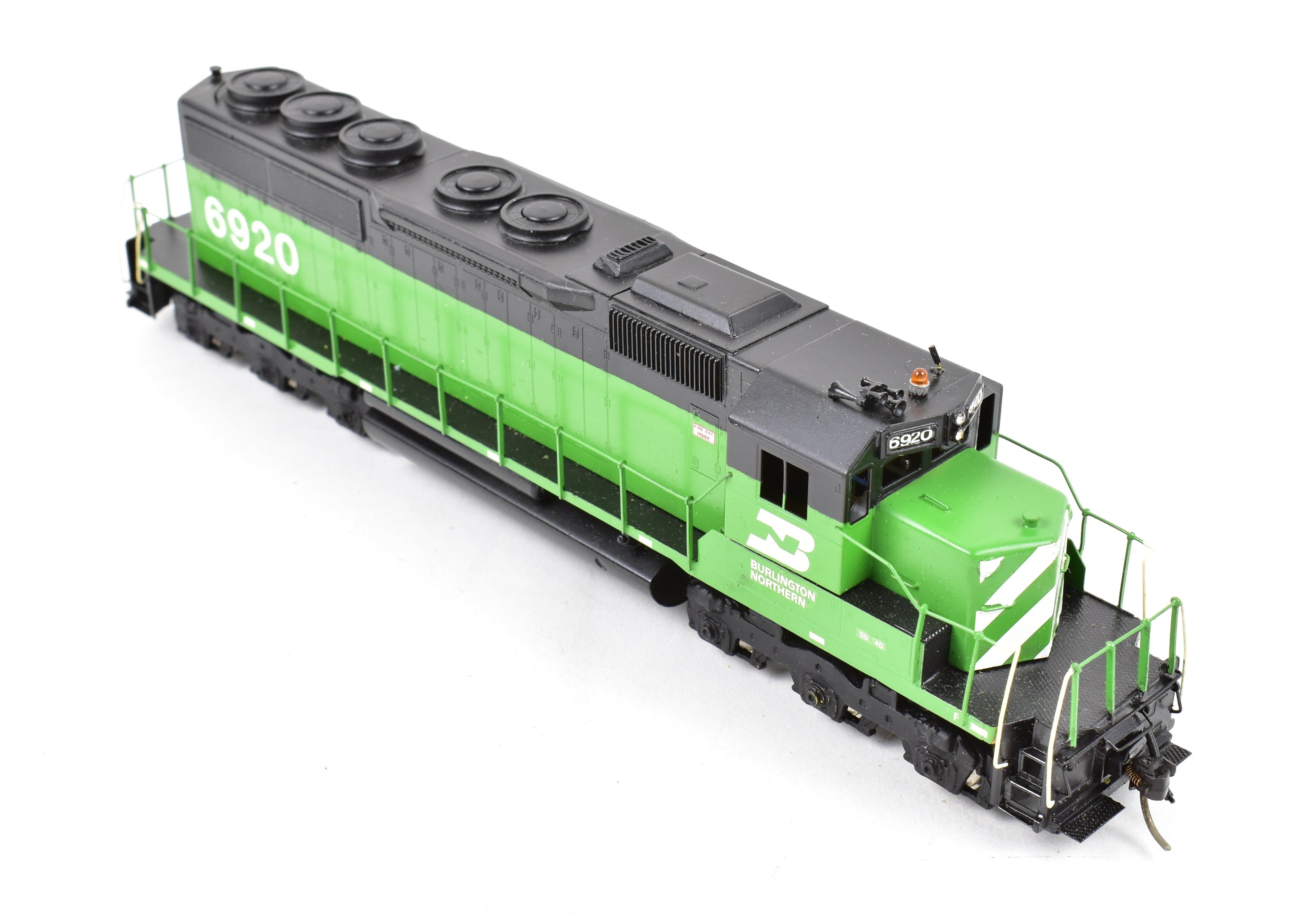 Custom Painted HO Brass Alco Models BN - Burlington Northern EMD SD40 Diesel