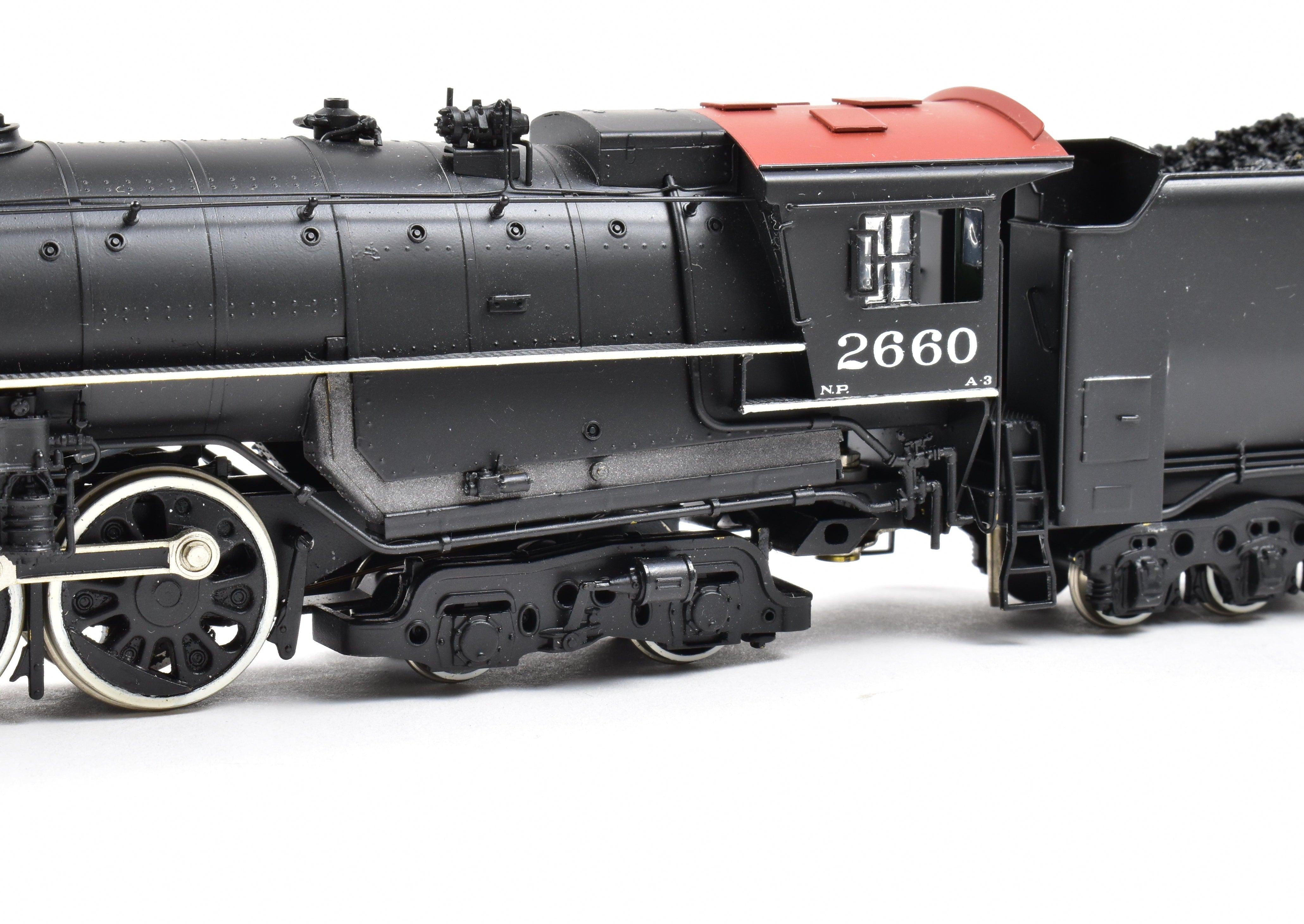 HO Scale Brass PFM - Fujiyama Northern Pacific 4-8-4 Class A-3 Pro-Painted Crown No. 2660