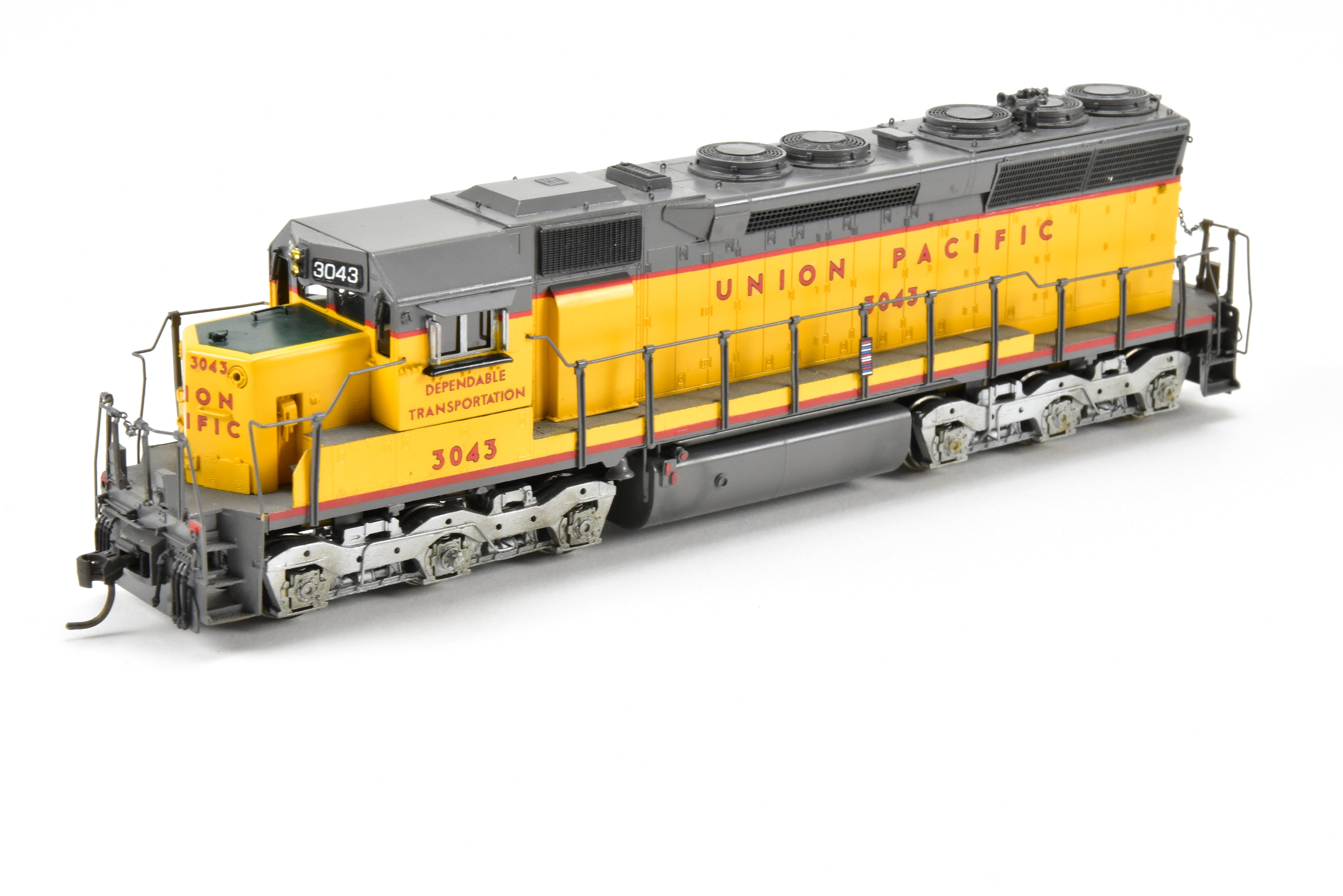 HO Brass OMI UP Union Pacific EMD SD40X 3043 with Flared Radiators