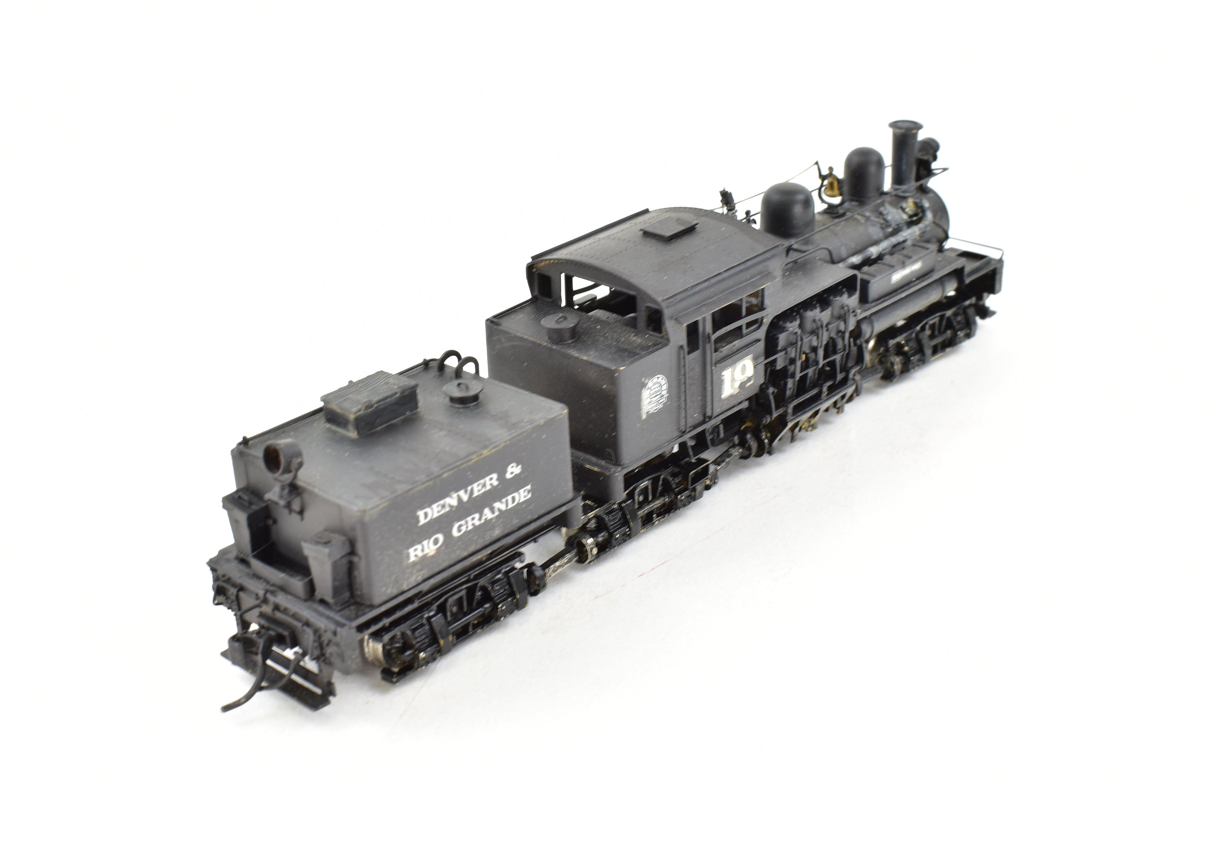 HO Scale Brass Westside Model Co. Westside Lumber Co. 3-Truck Shay Locomotive in Standard Gauge Version for Various Railroads