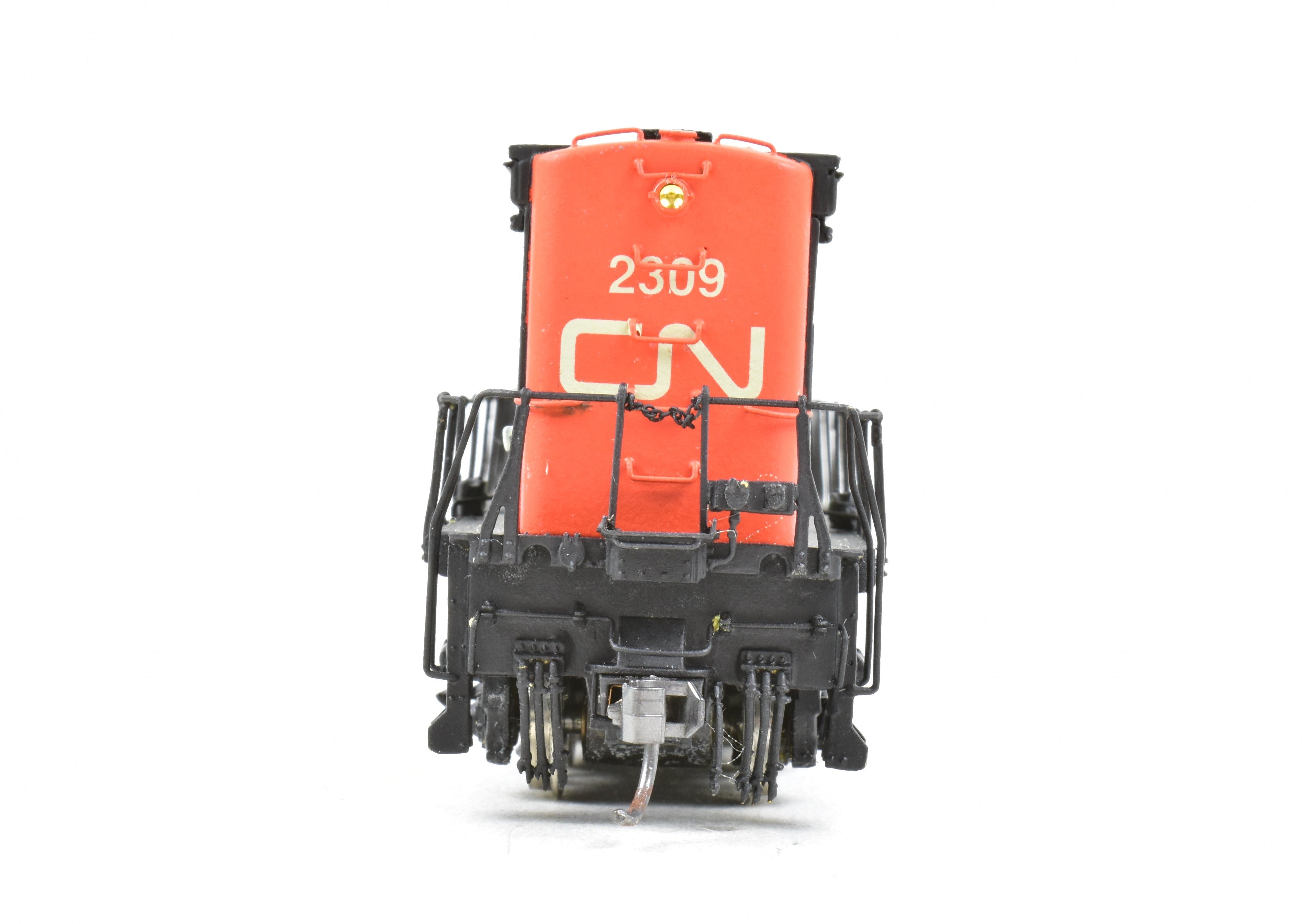 HO Scale Brass Model Train - Overland Models Inc. Canadian National Railway ALCO MLW M636 Custom Painted Locomotive