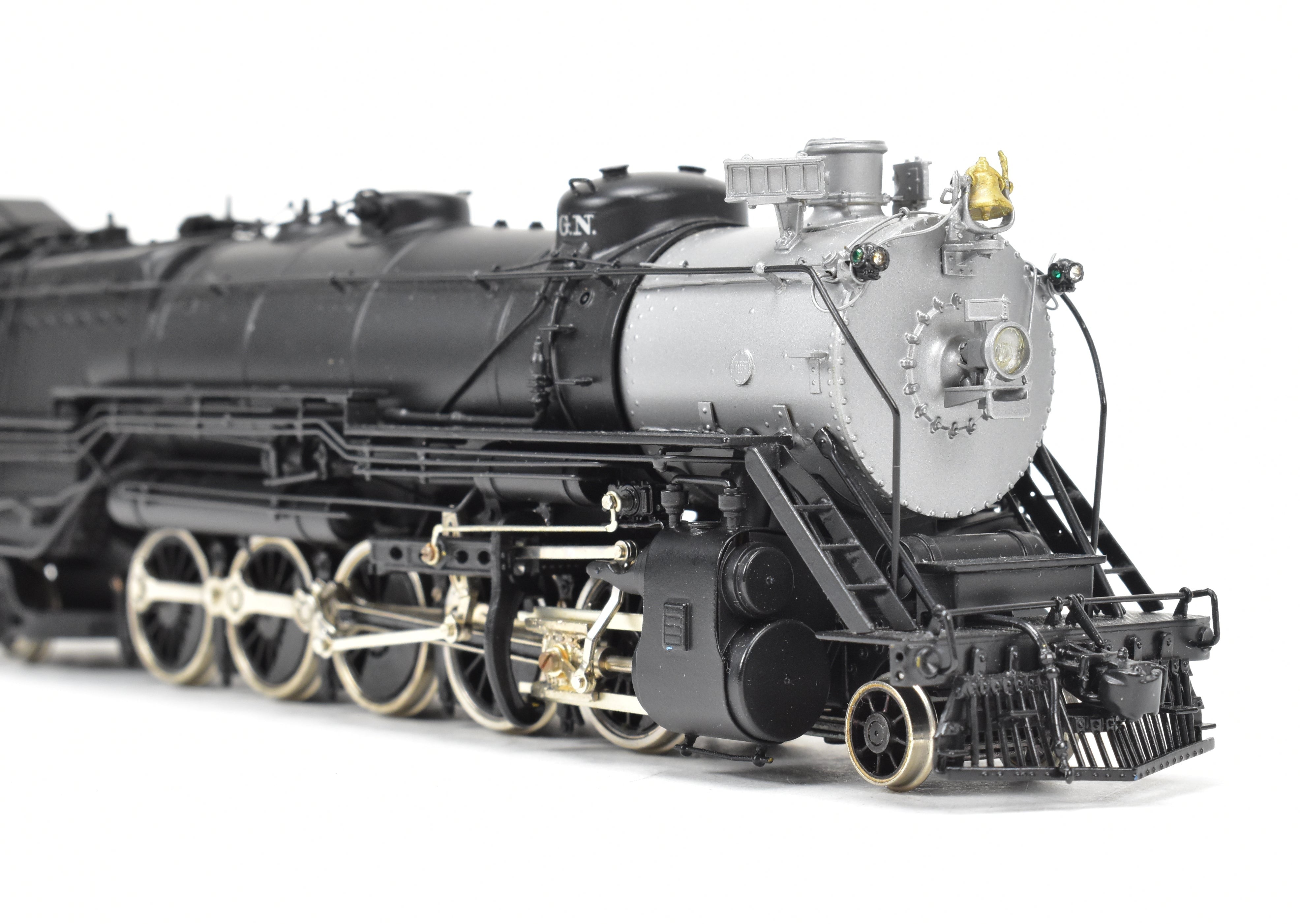 HO Scale Brass PFM - Tenshodo Great Northern 2-10-2 Class Q-1 Factory Painted Model Engine from 1984 Production Run