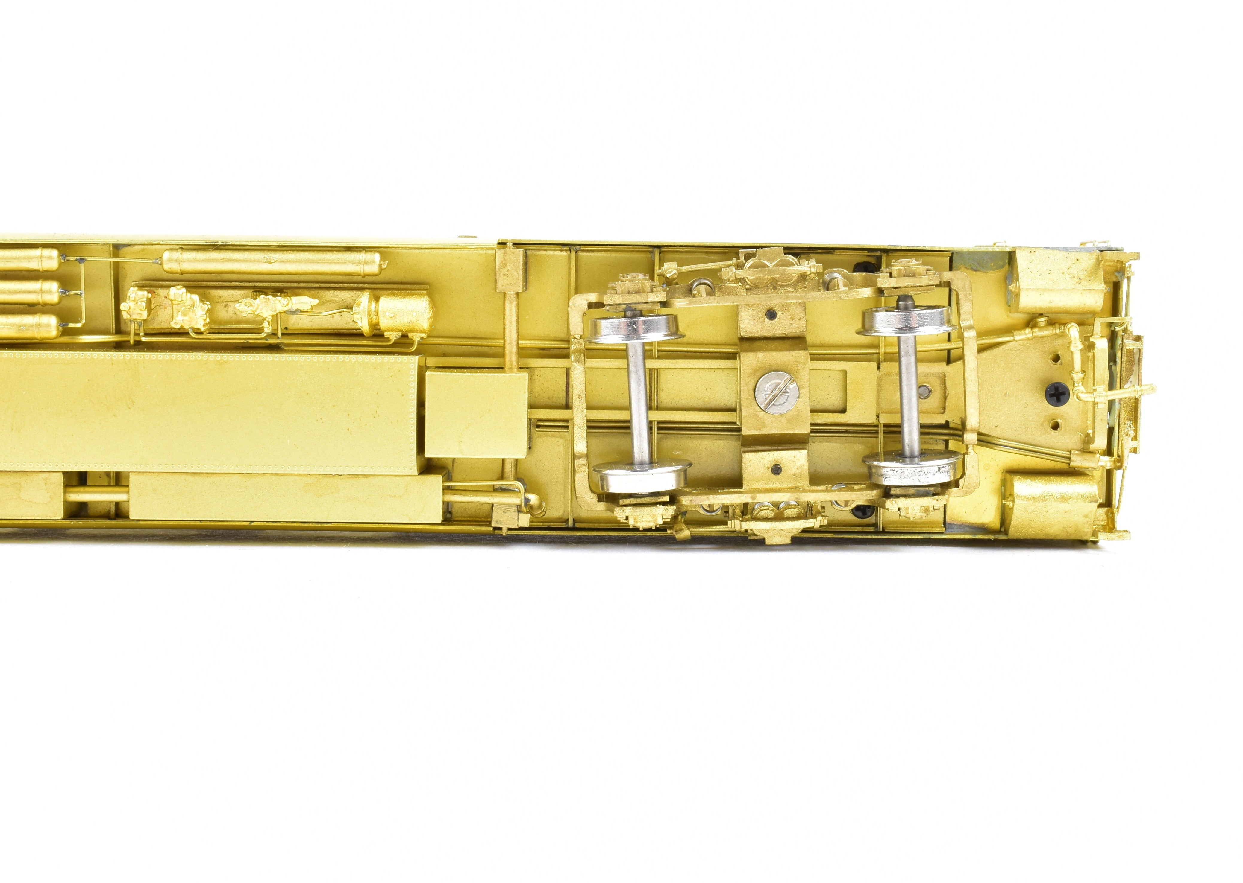 HO Scale Brass Model Train - Wasatch Model Co. Union Pacific 9000 Series Dome Lounge Observation Car Modified for Mid - Train Service