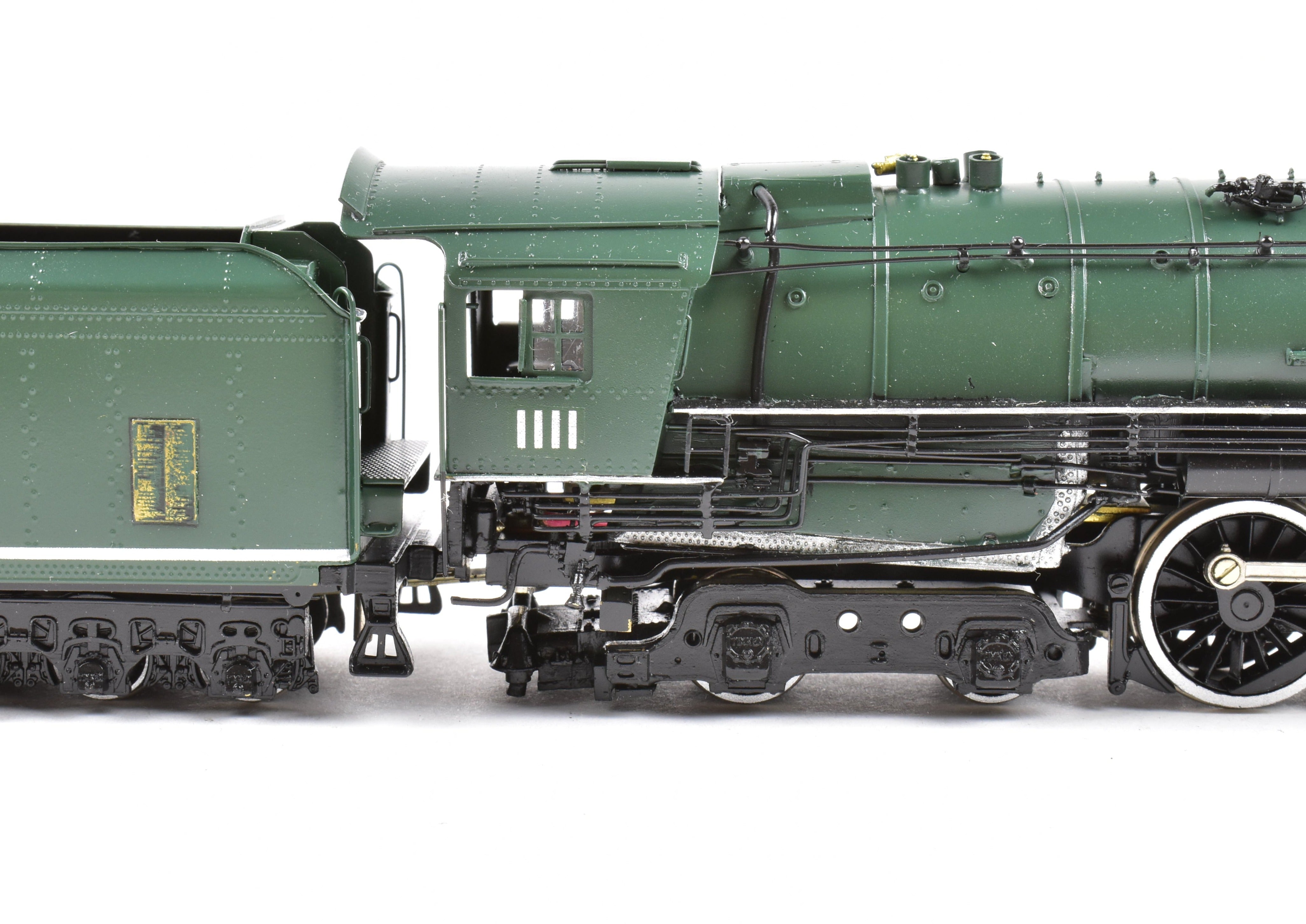 HO Scale Brass Model Train CON Key Imports Timken 4-8-4 No. 1111 Four Aces Professionally Painted