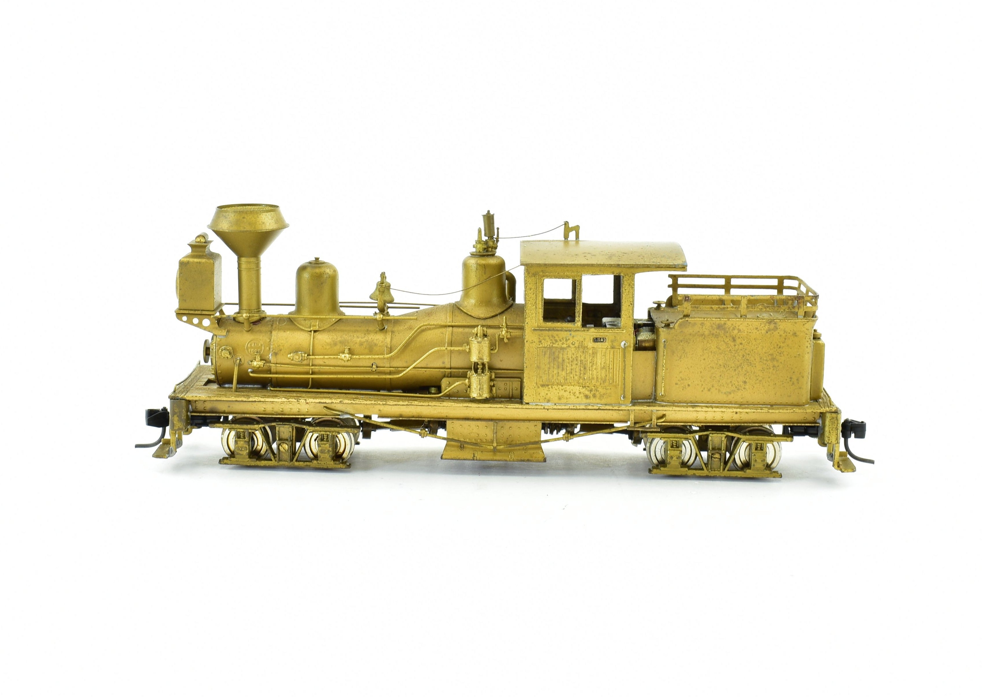 HOn3 Scale Brass PFM - United Benson Logging Co. 2 - Truck 25 - Ton Shay Geared Model Locomotive for Model Train Enthusiasts