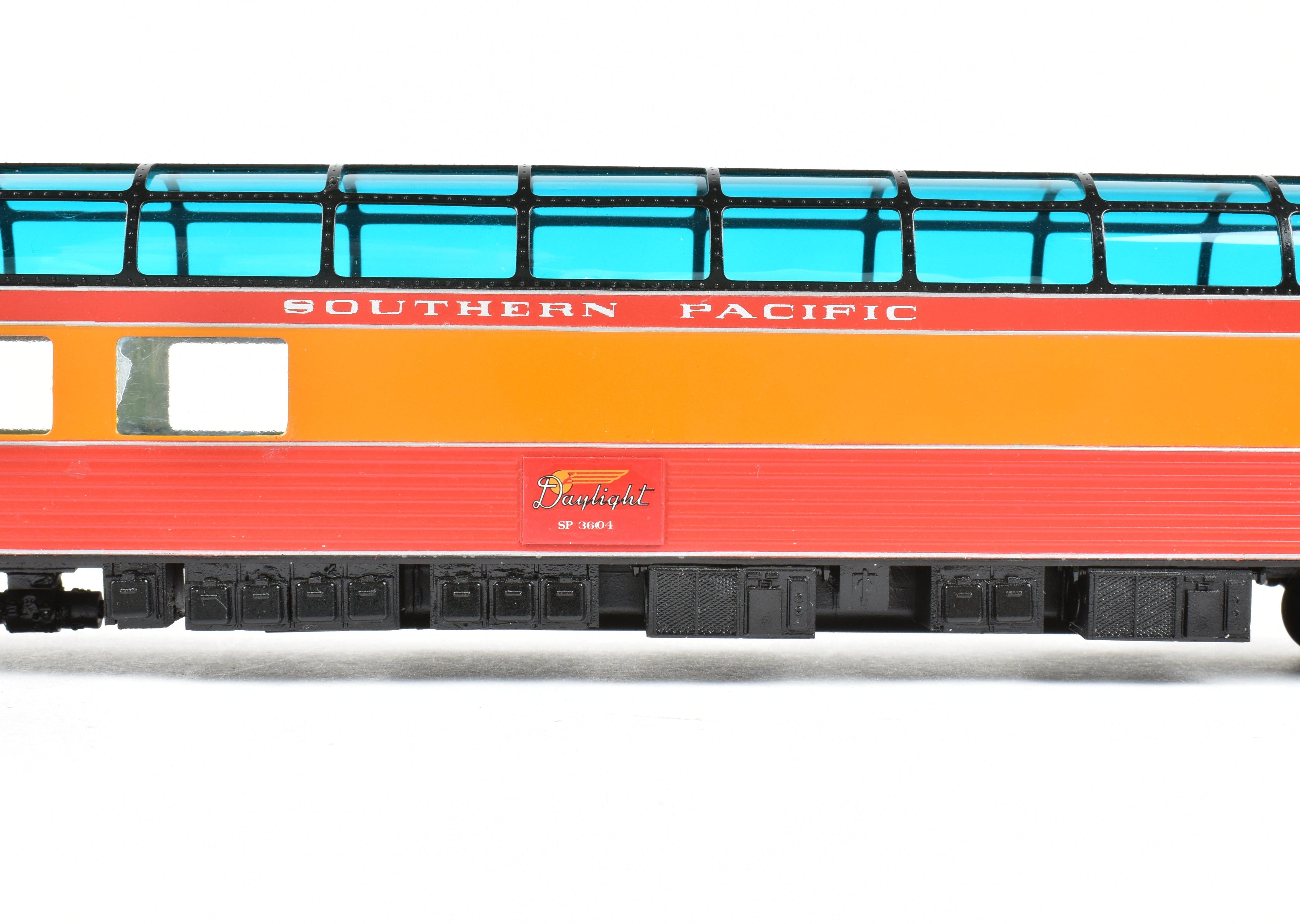 HO Brass Soho SP - Southern Pacific 3/4 #3604 Custom Painted Corrugated Dome in Daylight Scheme