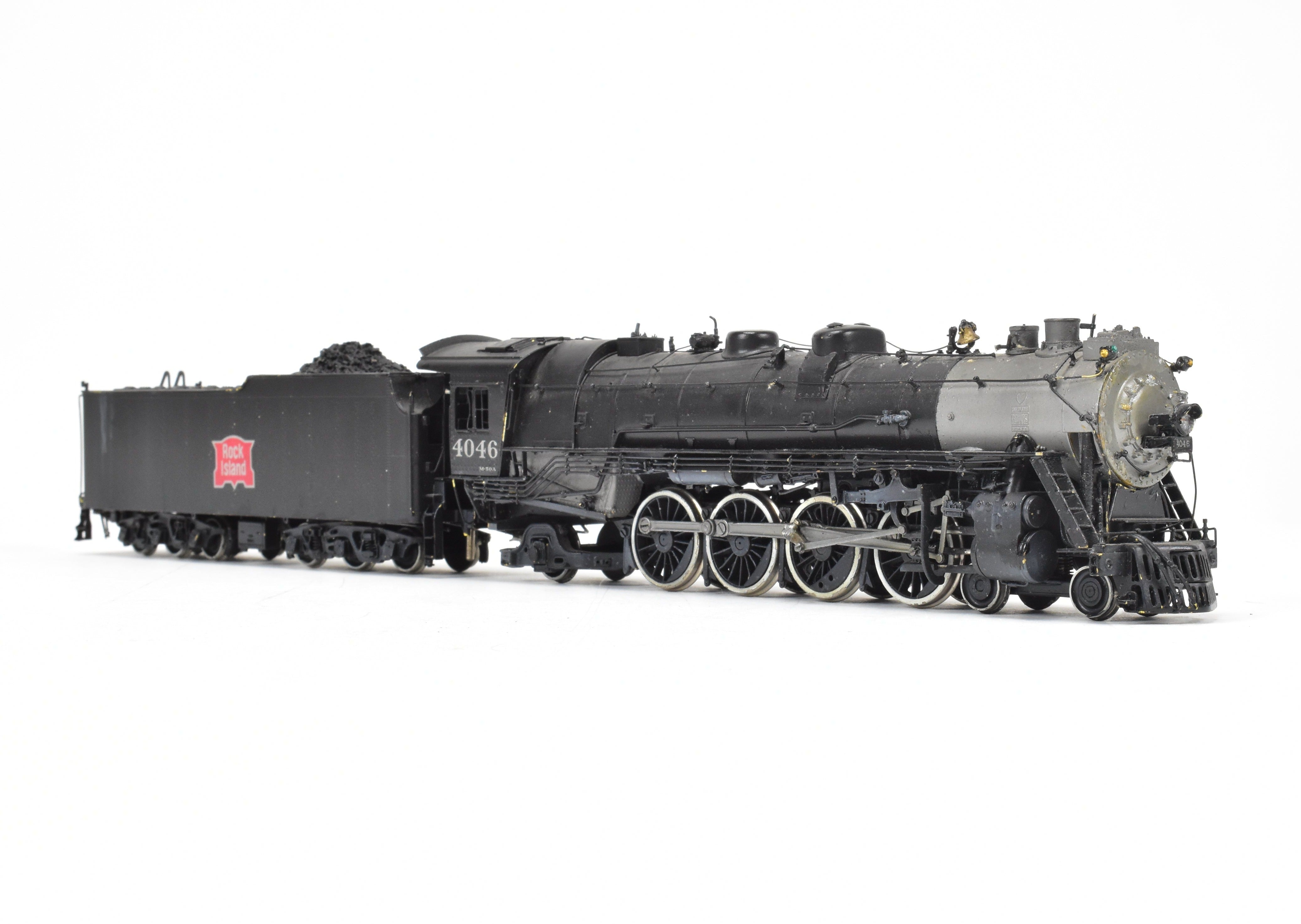 HO Scale Brass Hallmark CRI&P Rock Island M-50A 4-8-2 No. 4046 Model