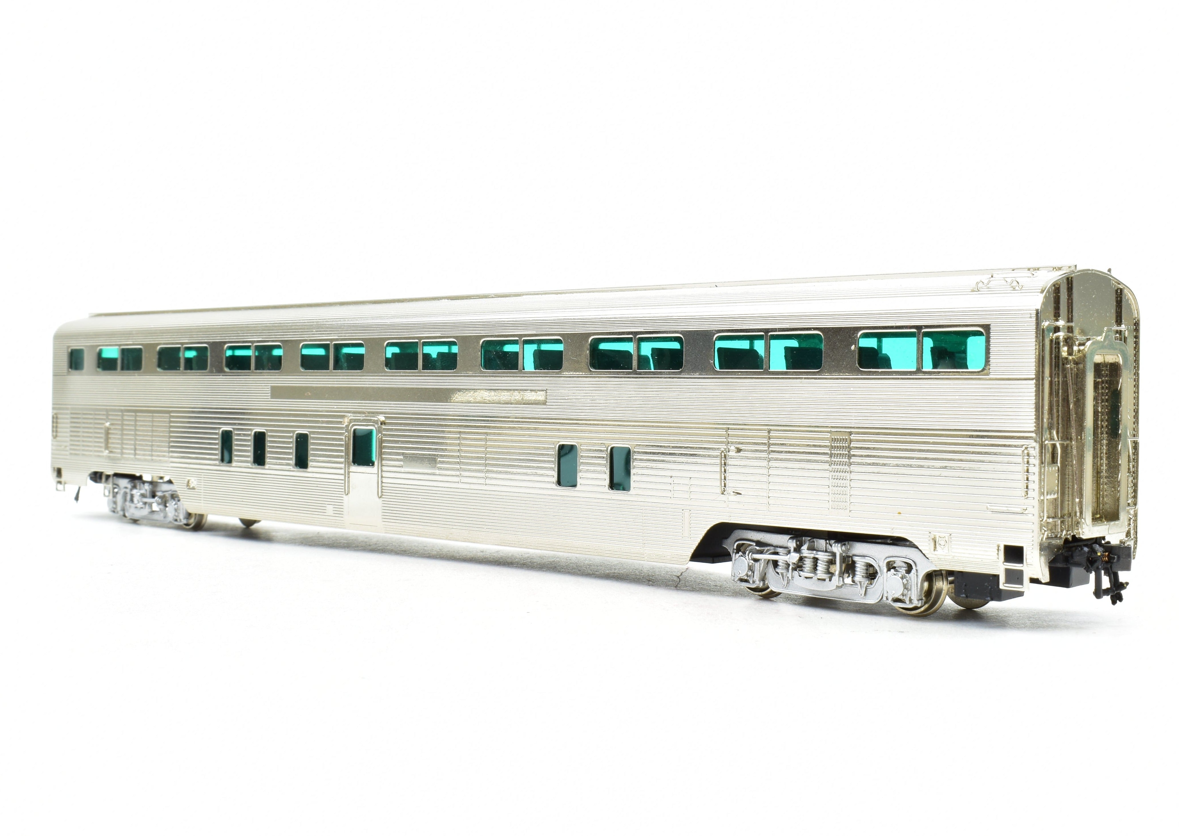 HO Brass CON Hallmark Models ATSF Santa Fe High-Level 6-Car Super Crown Special Revised Set