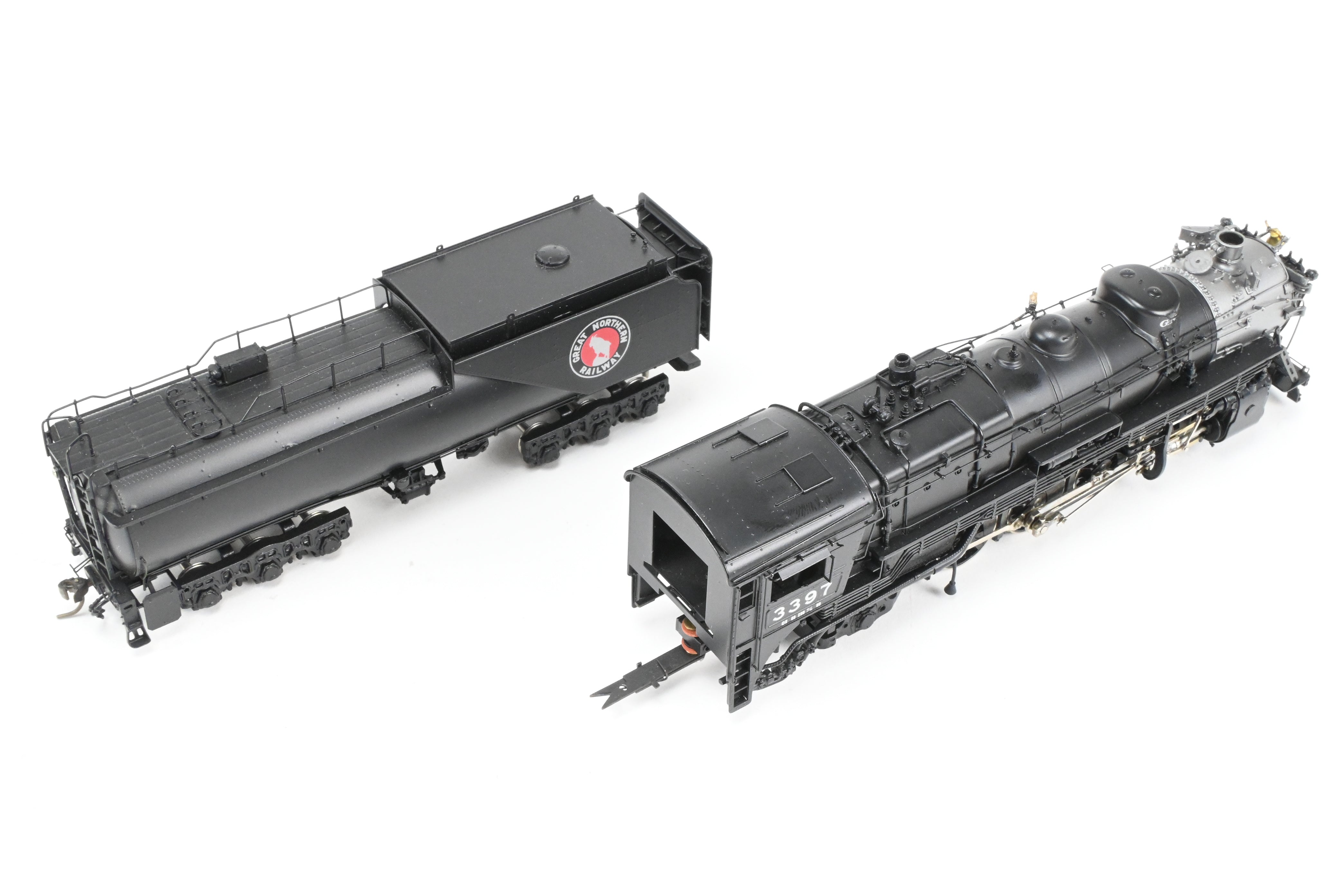 HO Scale Brass PFM - Tenshodo GN Great Northern 2-8-2 Class O-8 Crown Series No. 3397