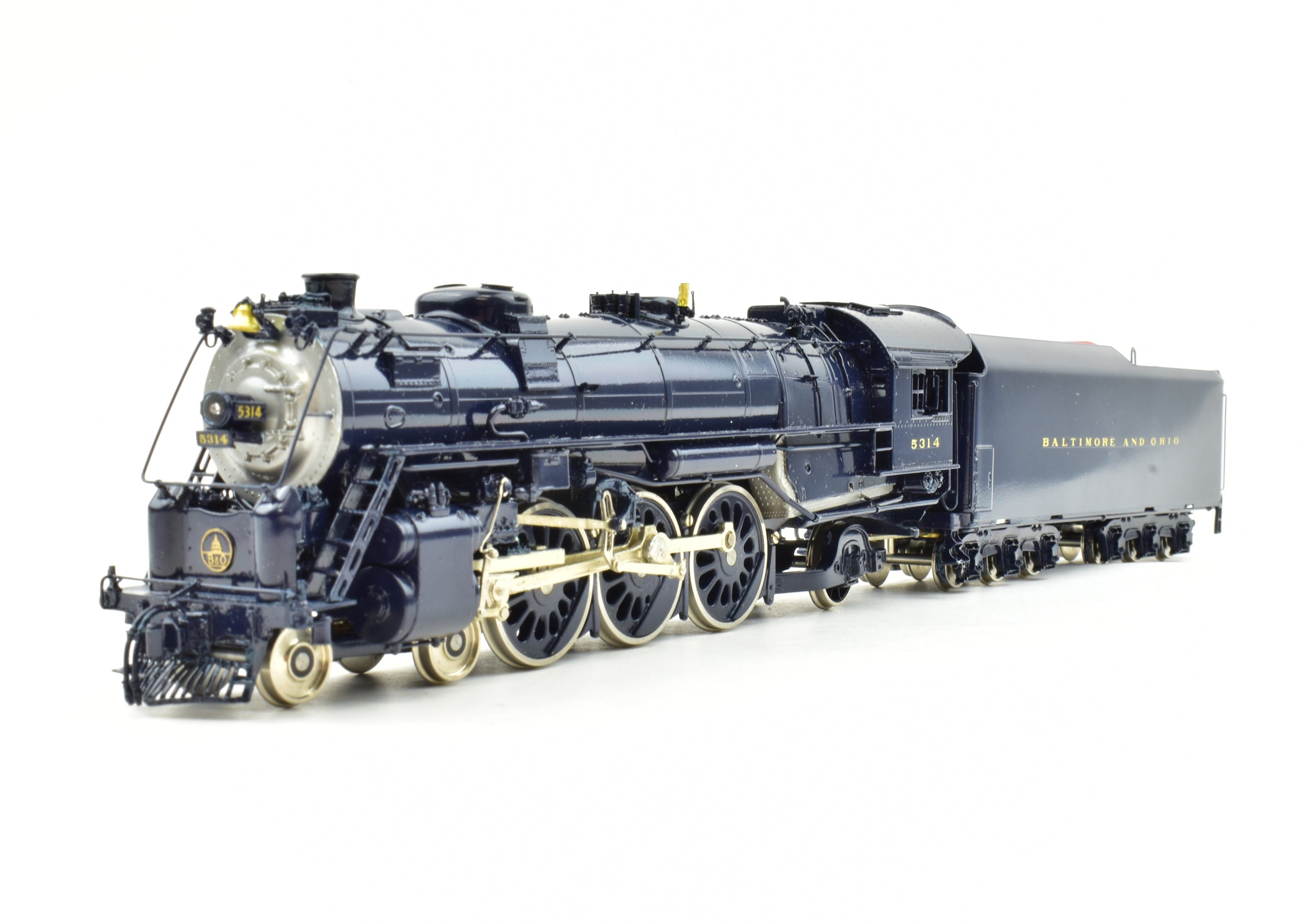 HO Scale Brass Key Imports B&O P-7e 4-6-2 Pacific #5314 Custom Series 47 FP Model