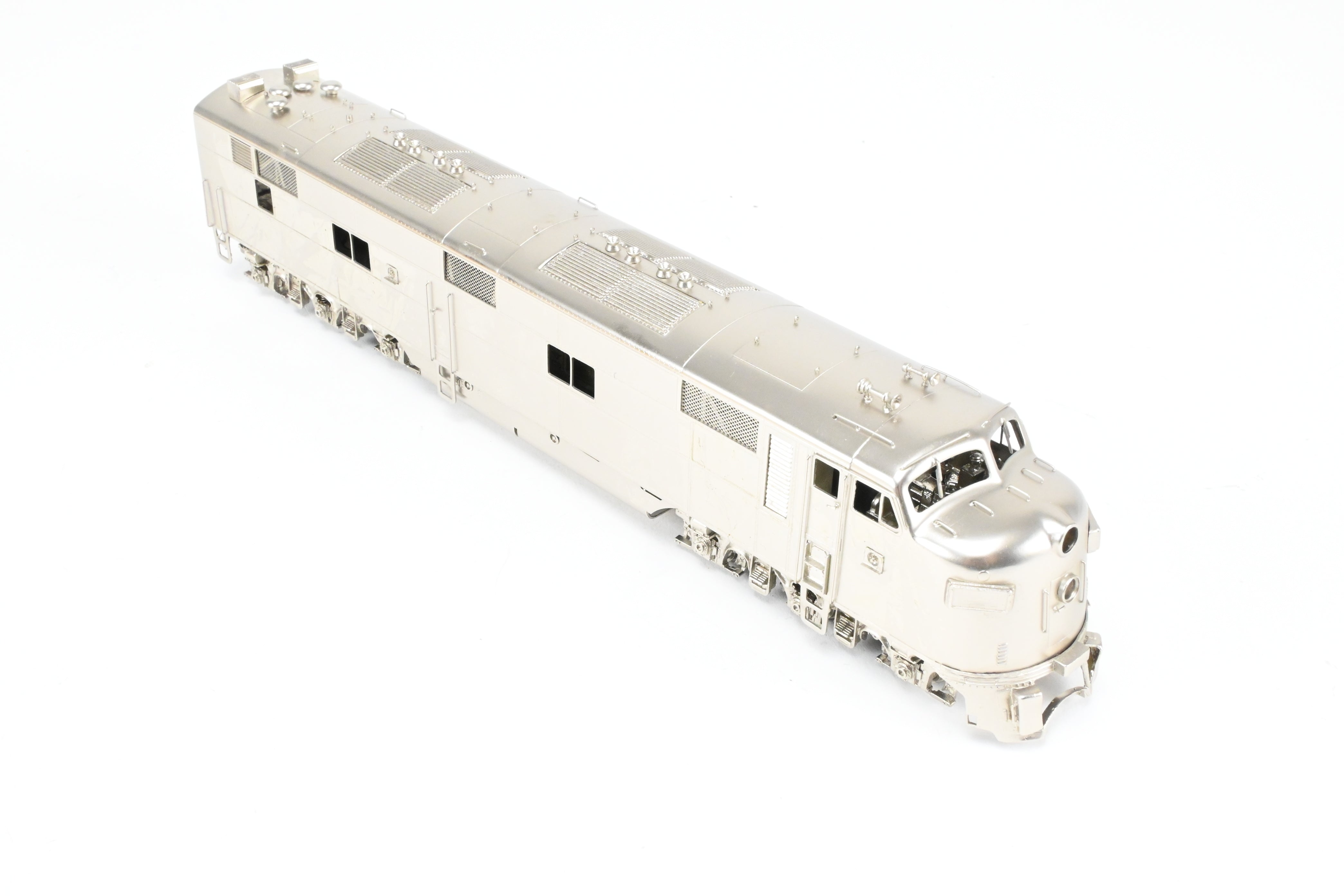 HO Scale Brass Model Train - Oriental Limited CB&Q - Burlington Route EMD E7A with 2000 HP Factory Plated Version