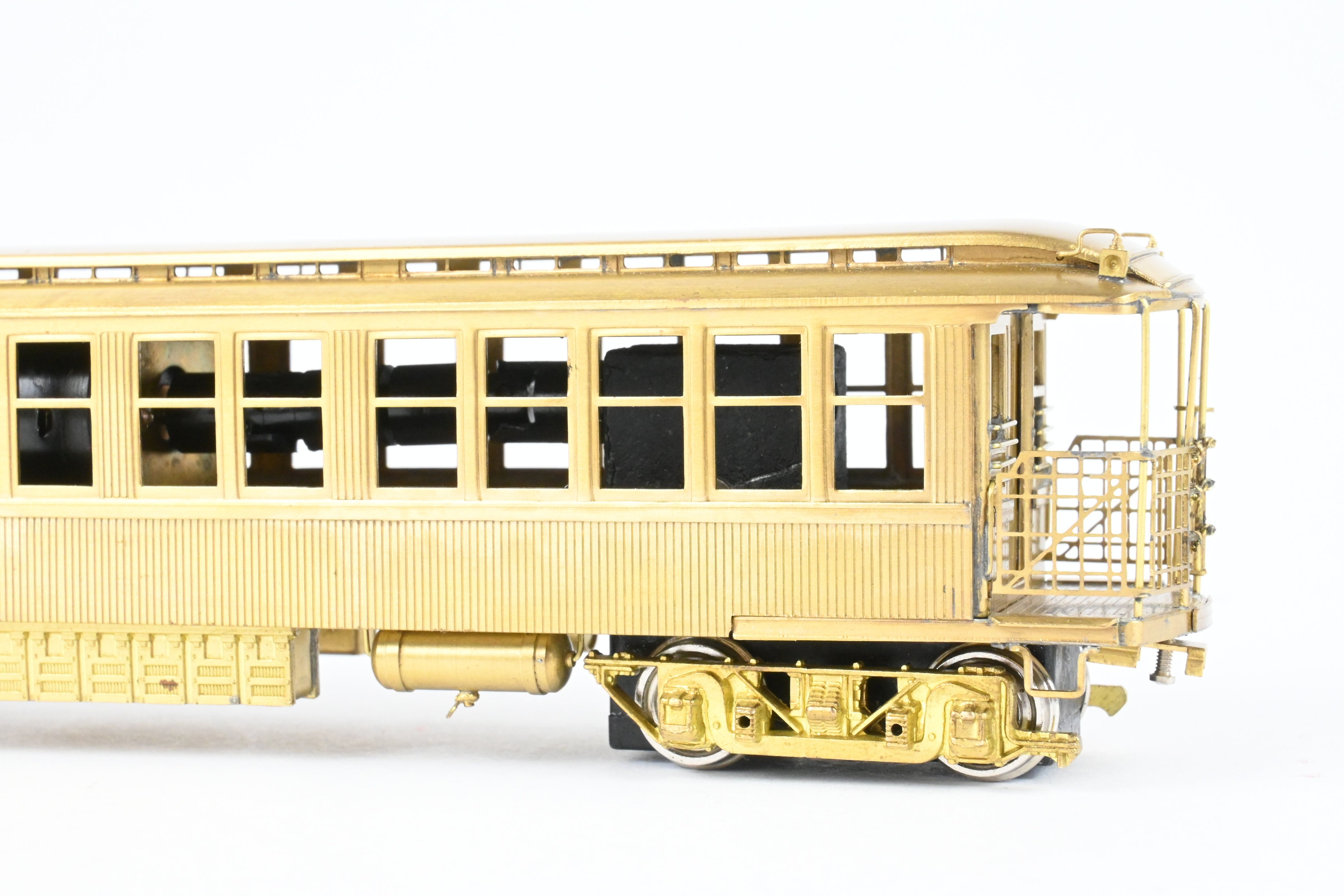 1981 HO Brass WP Car Corp. BRT/BTU Powered & Unpowered Train Cars, C-7 Excellent