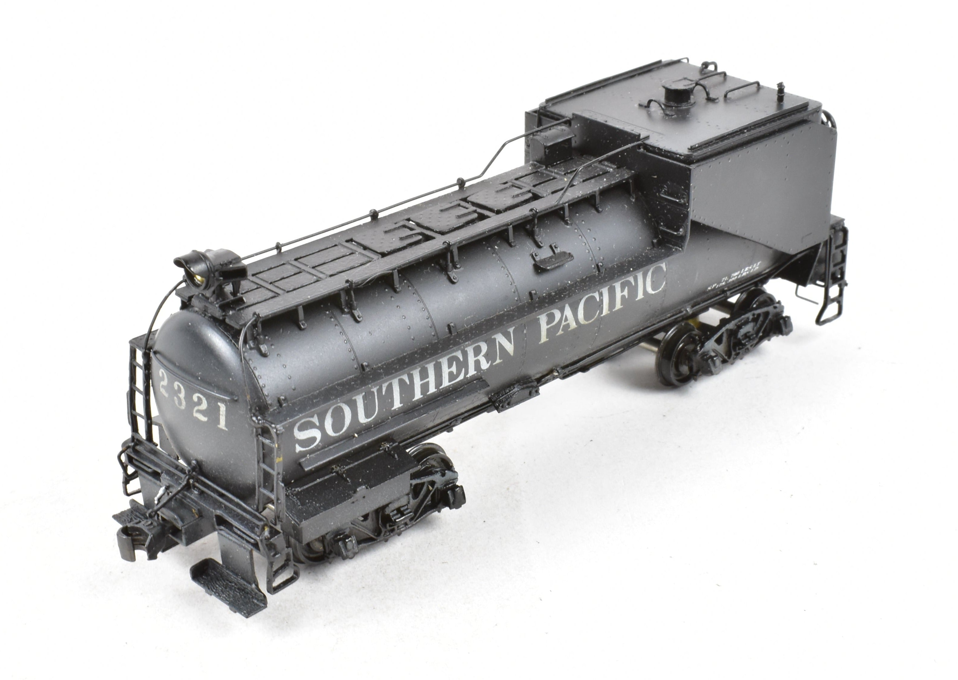 HO Scale Brass Model Train - Precision Scale Co. SP (Southern Pacific) Class T - 28 4 - 6 - 0 Factory Painted with Added DCC Functionality