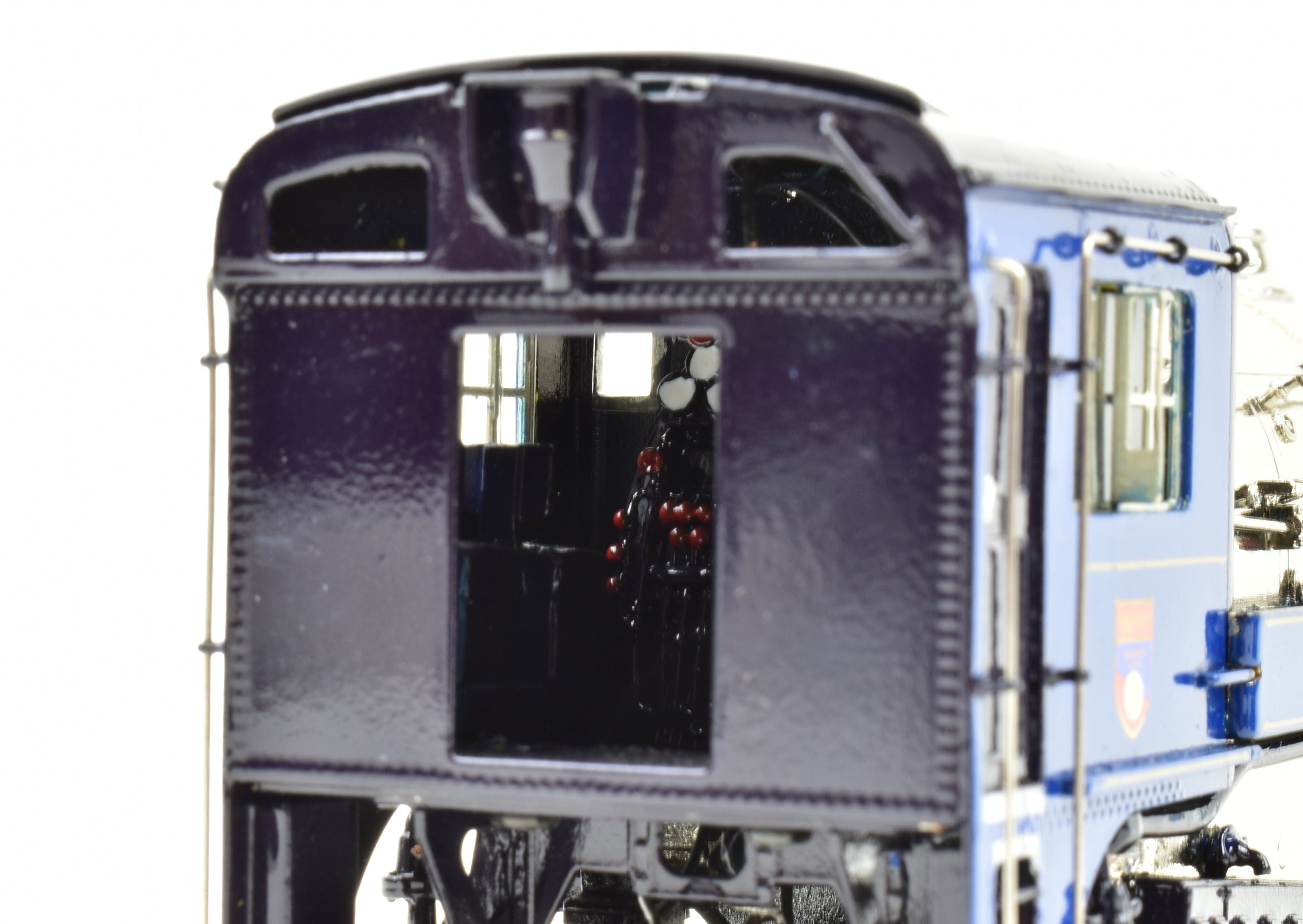 HO Scale Brass Model Train - Van Hobbies CPR Canadian Pacific Railway 4-6-4 Class H1d Royal Hudson 1939 Royal Service Locomotive with Factory Painted Road Number 2850
