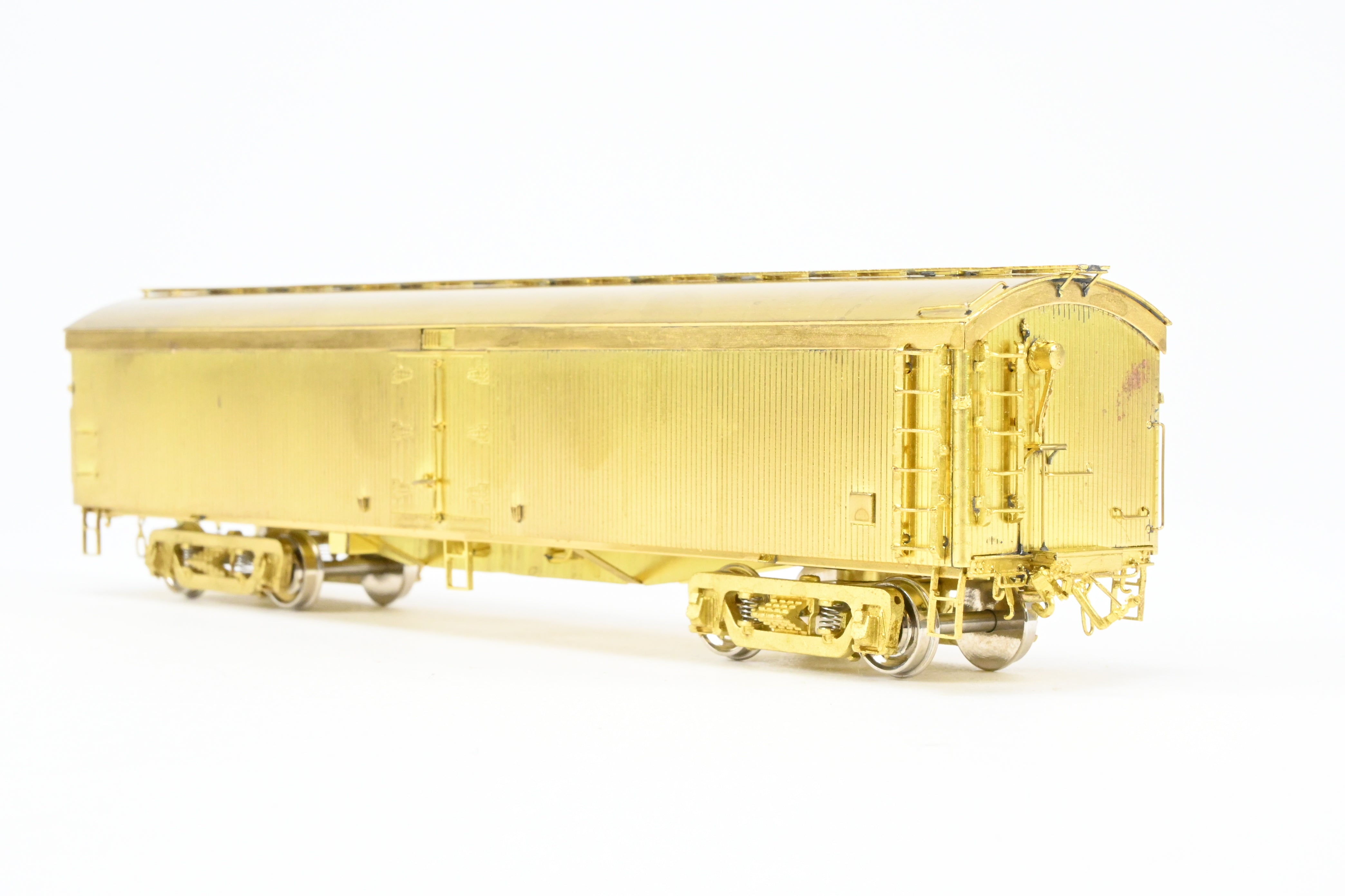 HO Brass OMI - Overland Models 53' GPEX 2-Door Wood Milk Car, Like New