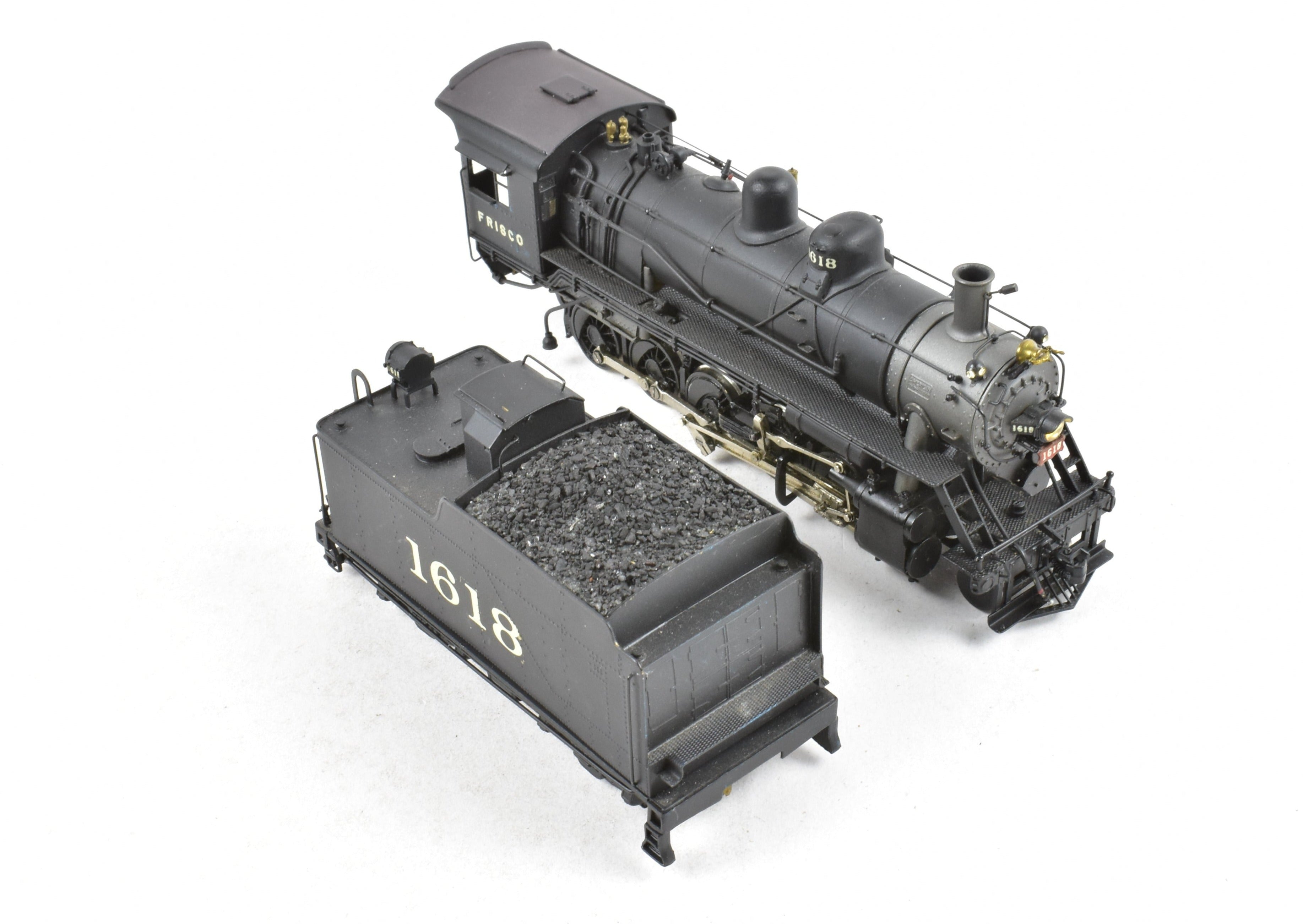 HO Scale Brass PFM - United SLSF - Frisco 2-10-0 Decapod Custom Painted Model Train #1618
