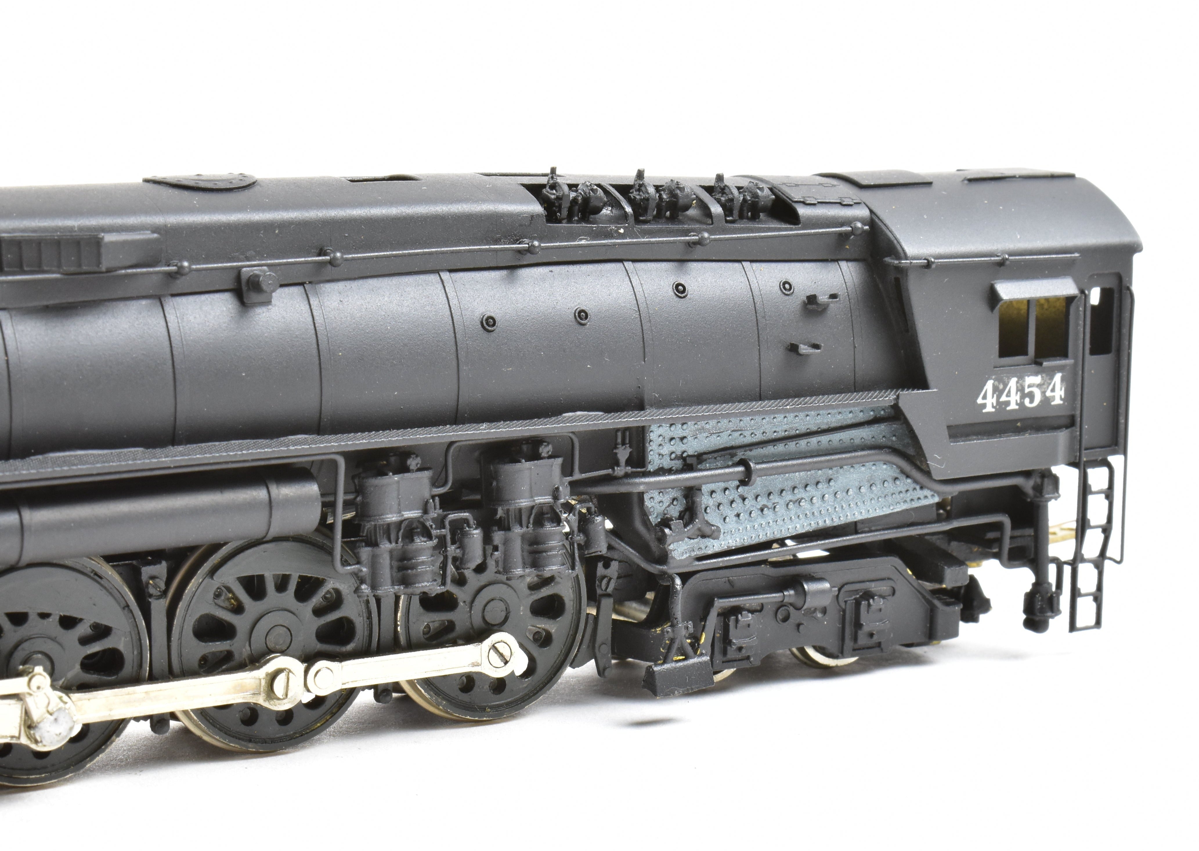 HO Scale Brass Model Train - Balboa SP Southern Pacific GS - 4 4 - 8 - 4 De - Skirted and Custom Painted Locomotive No. 4454