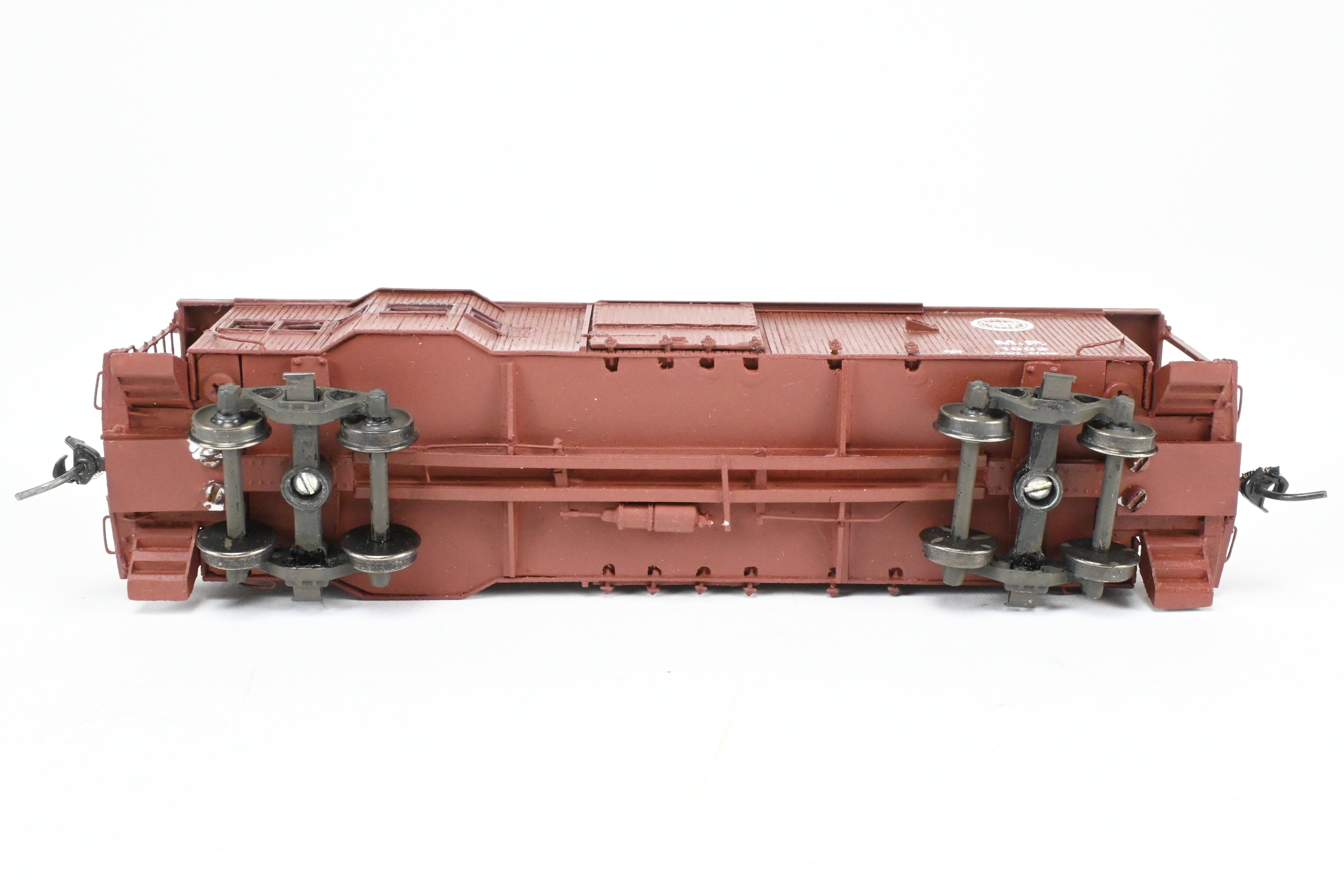 HO Scale Wood Missouri Pacific Bay Window Caboose Scratch Built by Joe G. Collias in REBOXX