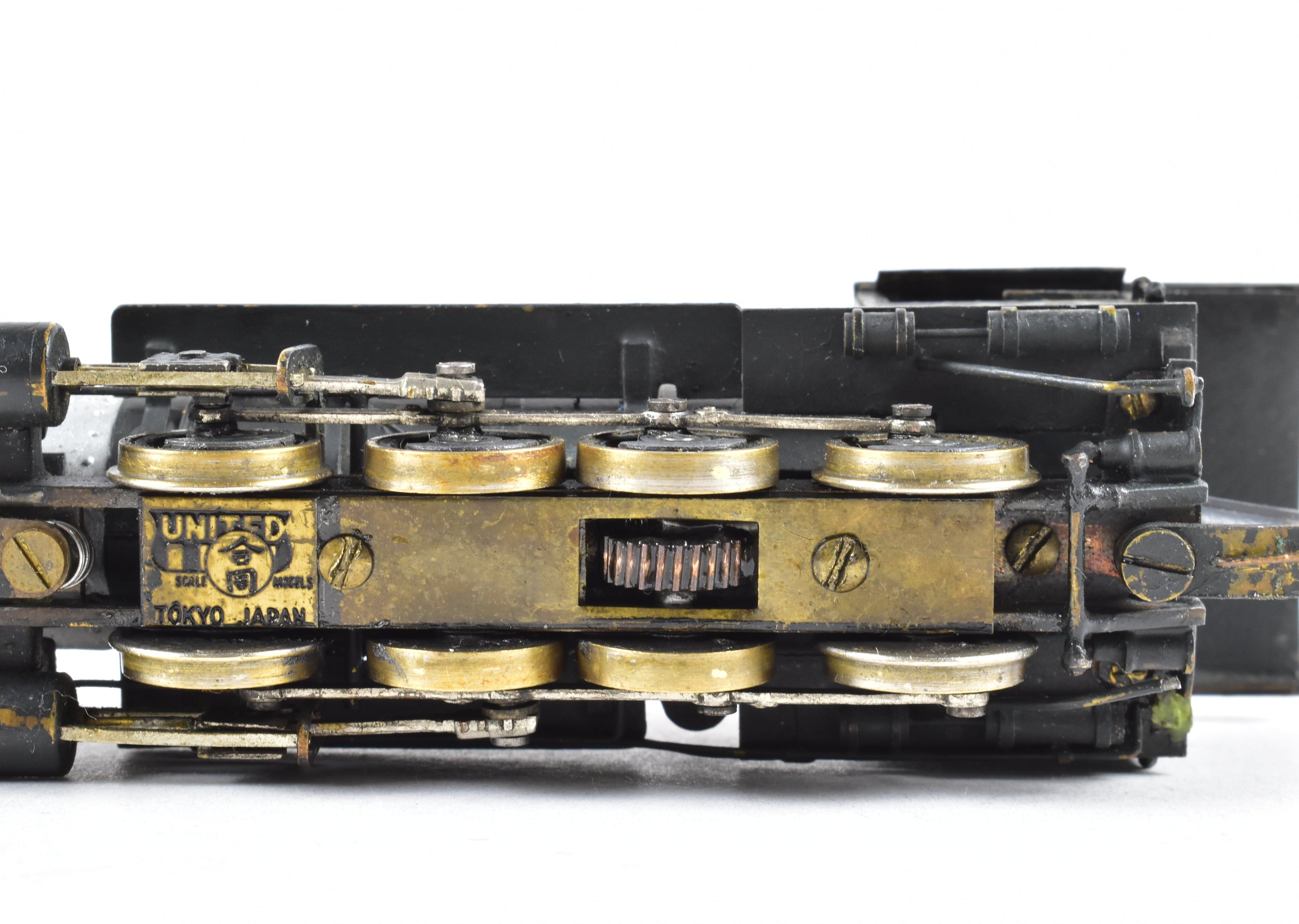 HOn3 Scale Brass Pacific Fast Mail (PFM) Model Train - United C&S - Colorado & Southern #60 2-8-0 Custom Painted Locomotive