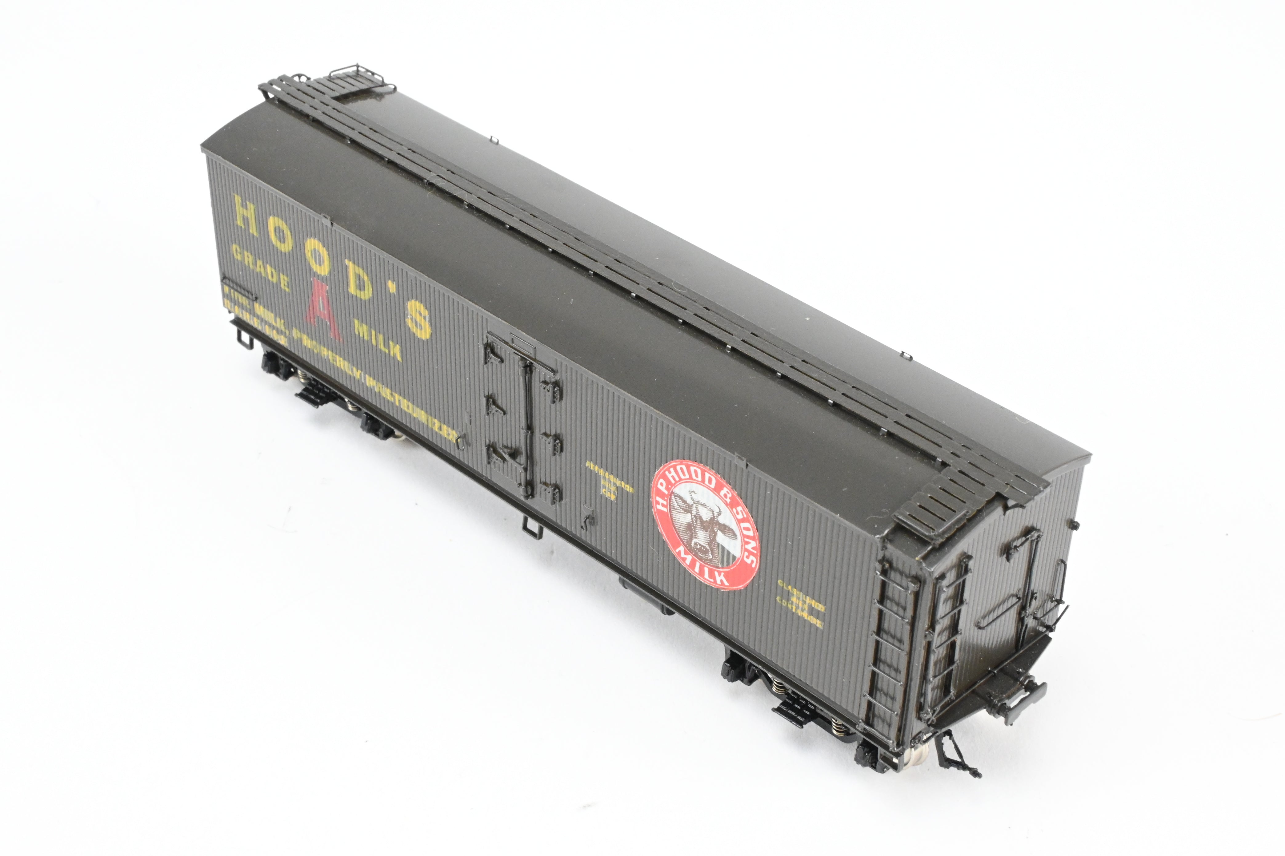 HO Brass Precision Scale Co. 41' Pfaudler Wood Sheath Milk Tank Car Hoods FP No. 802