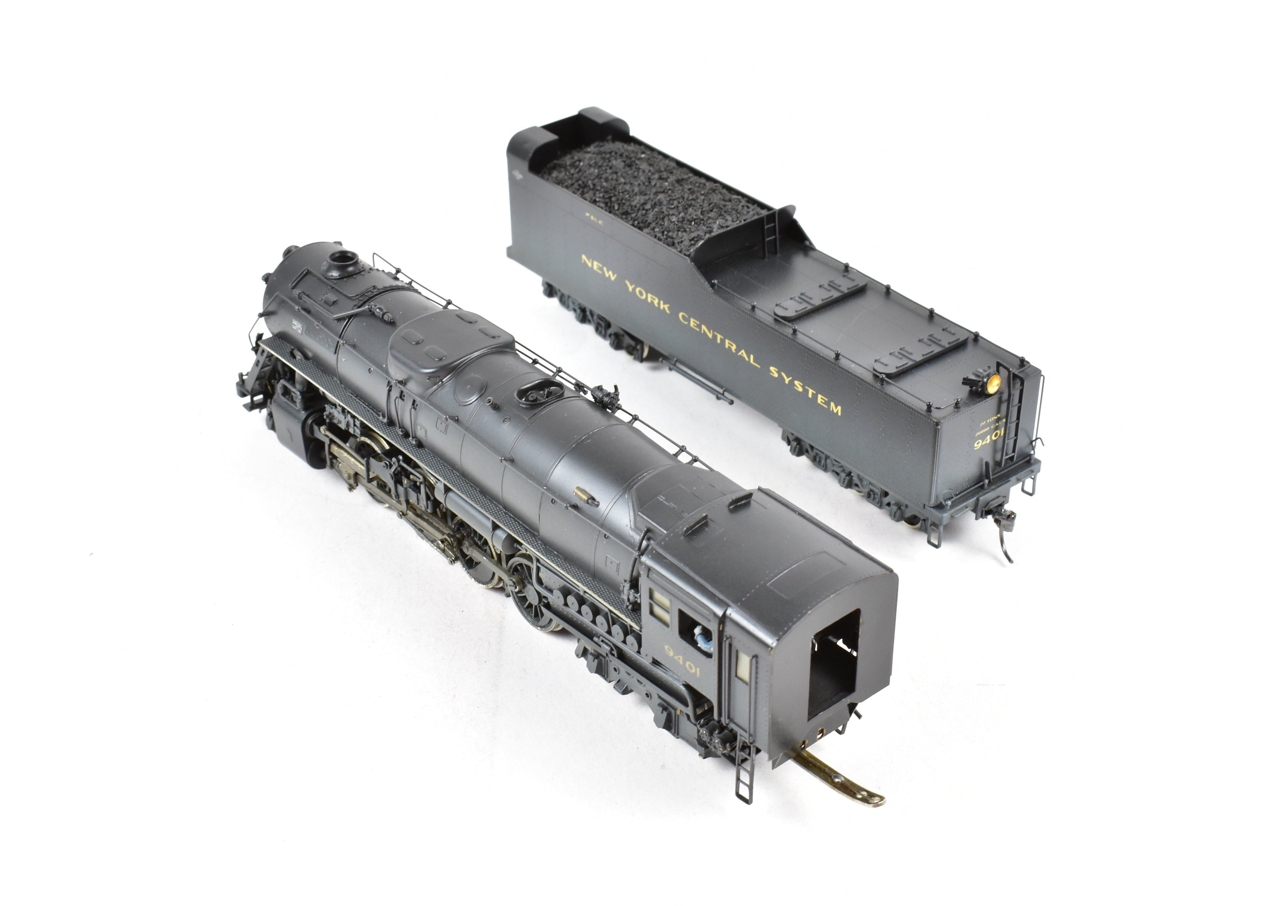 HO Scale Brass ALCO Models P&LE/NYC A-2a Berkshire #9401 Reboxxed Steam Locomotive