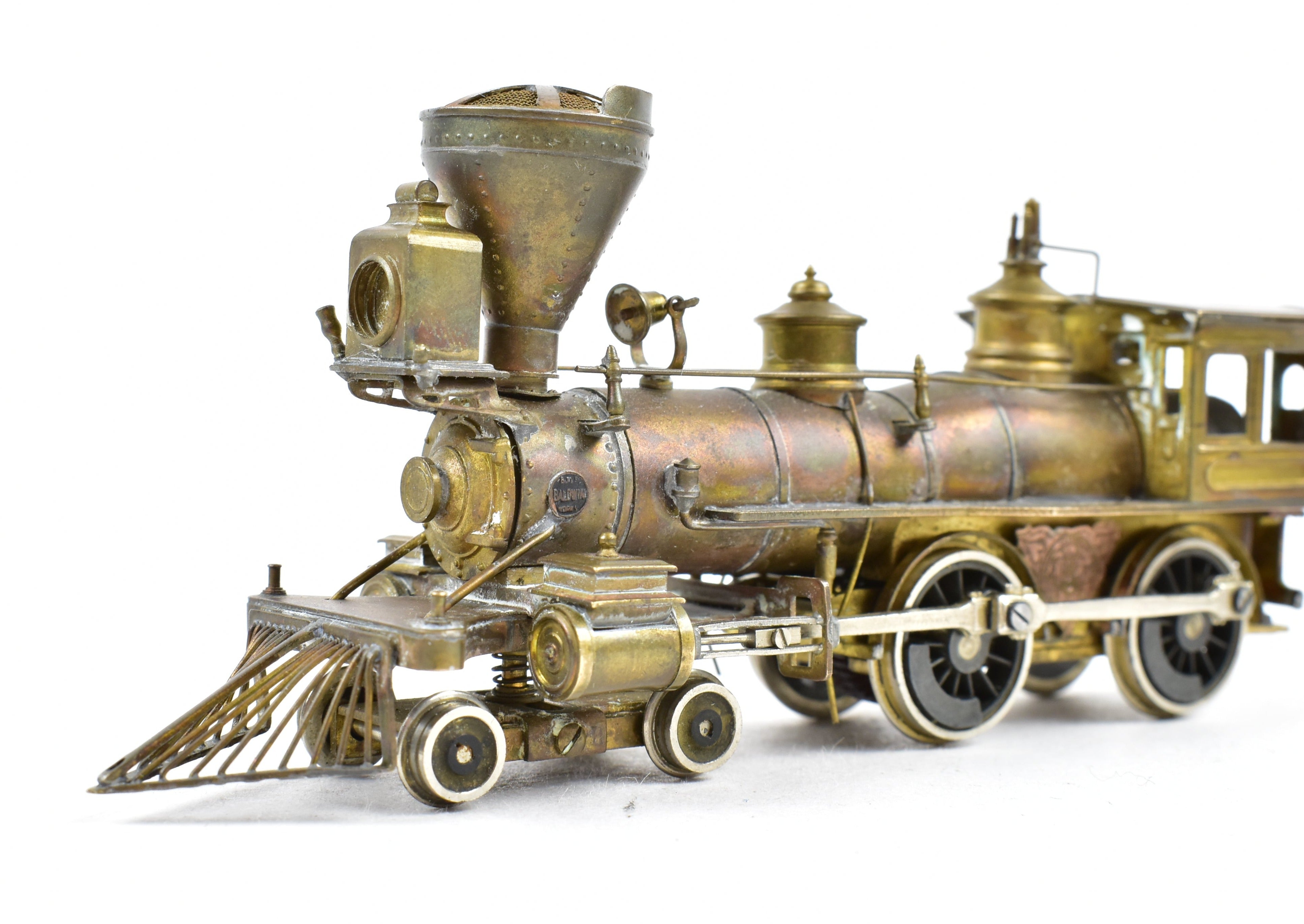 HO Scale Brass PFM - United Virginia & Truckee 4-4-0 Steam Locomotive Reno No. 11 Model Train