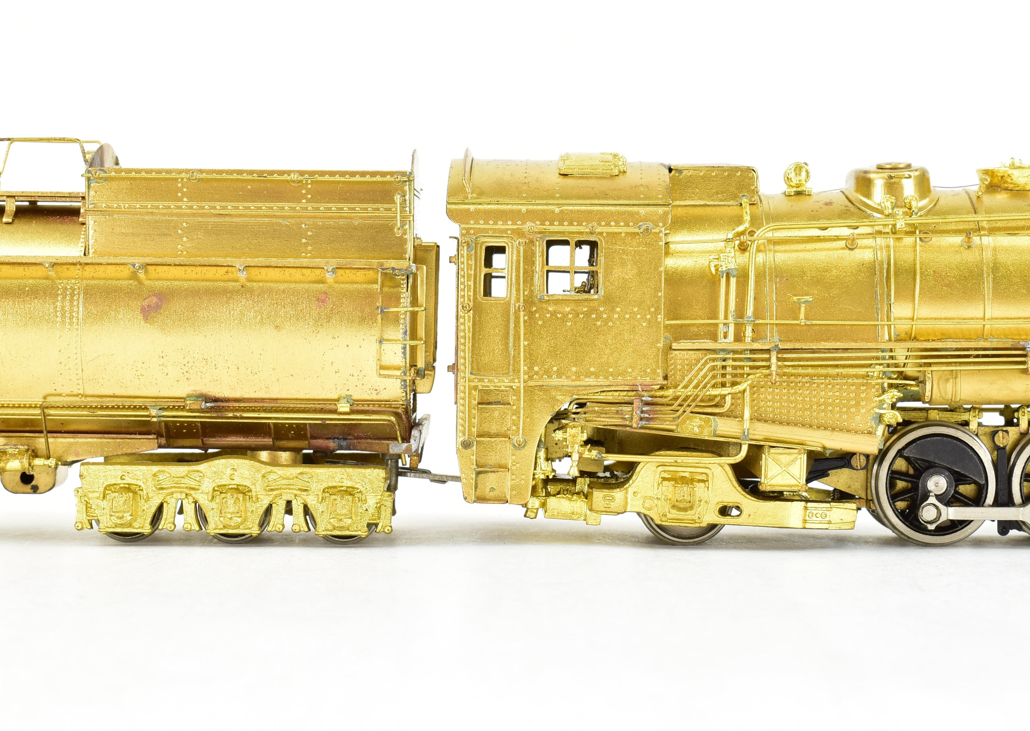 HO Scale Brass Model Train - Van Hobbies Canadian National Railway (CNR) 2-10-2 Class T-2a Locomotive #4100
