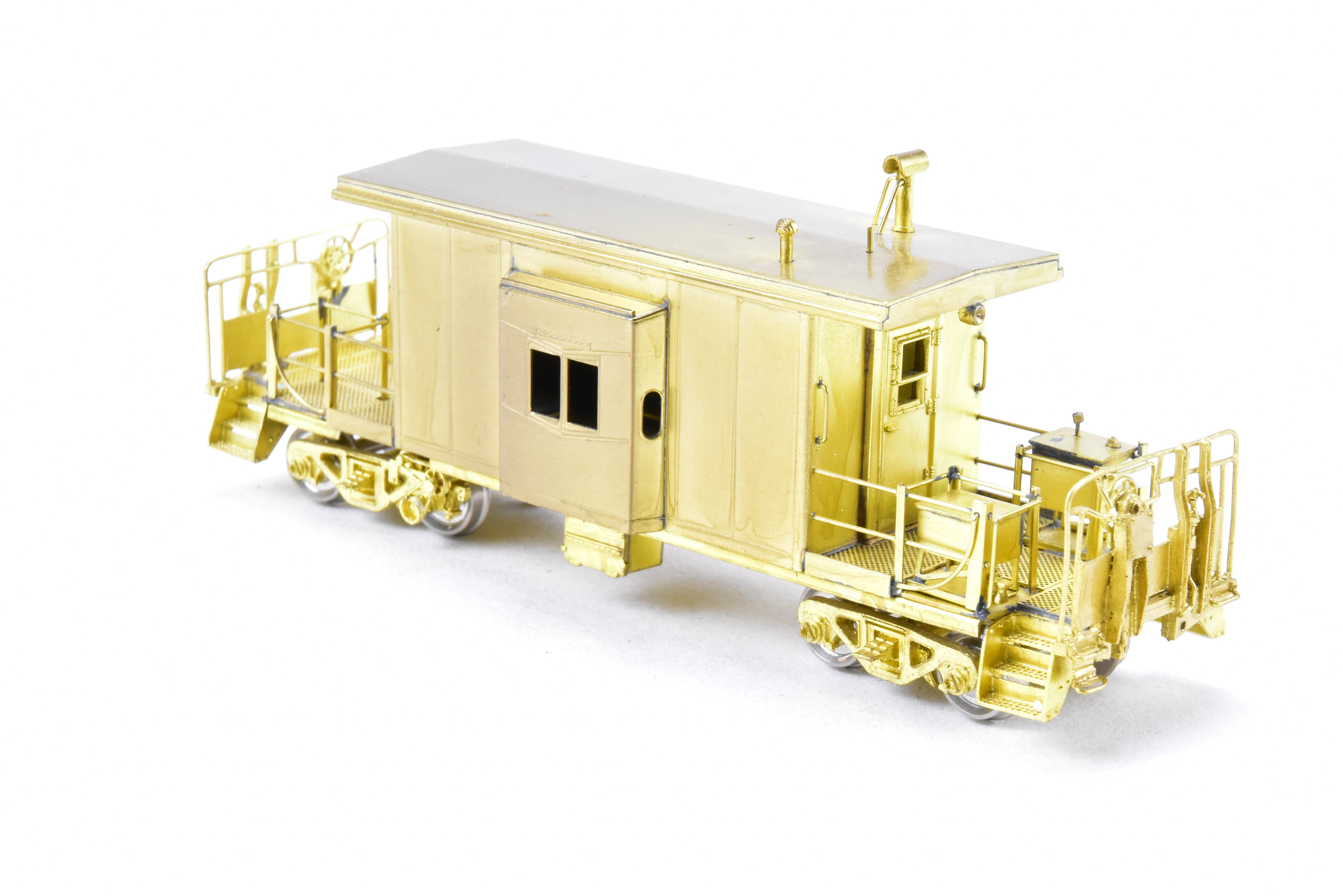 HO Brass OMI MP Missouri Pacific Bay Window Caboose, Mint, No Small Side Window