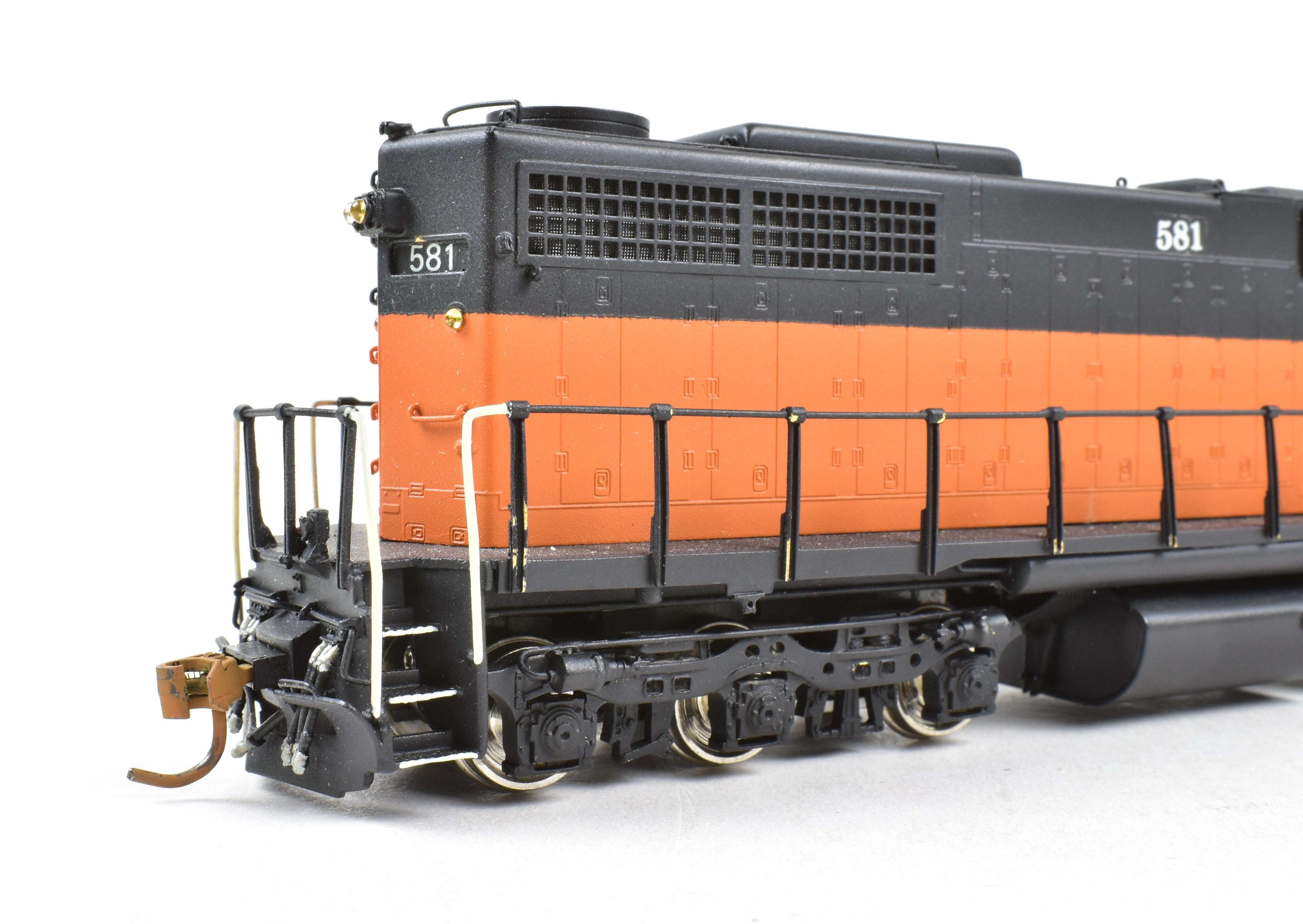 HO Scale Brass OMI MILW - Milwaukee Road EMD SDL39 Custom Painted Locomotive #581