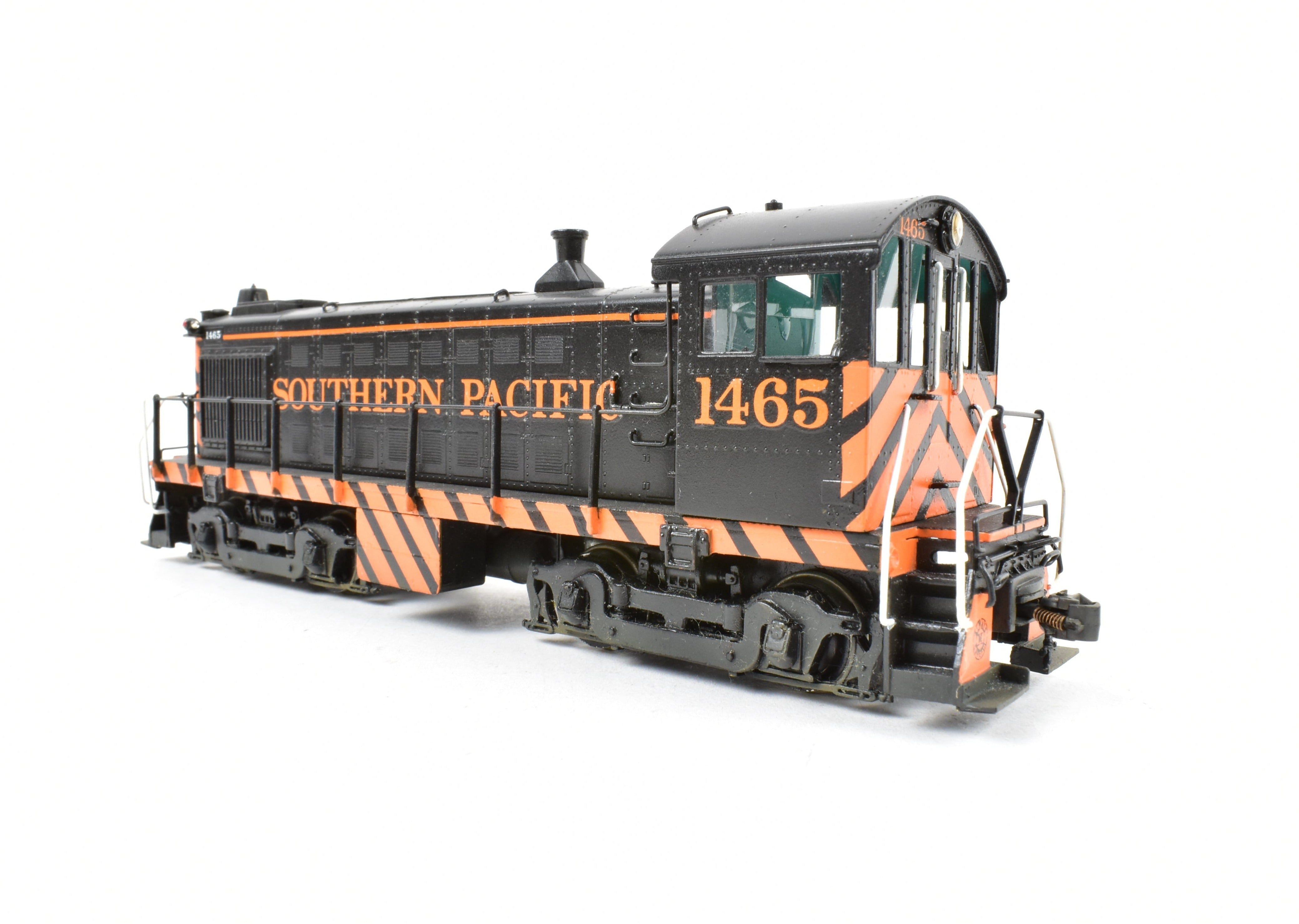 Custom Painted Tiger Stripe HO Brass ALCO S - 4 Switcher Model for Southern Pacific