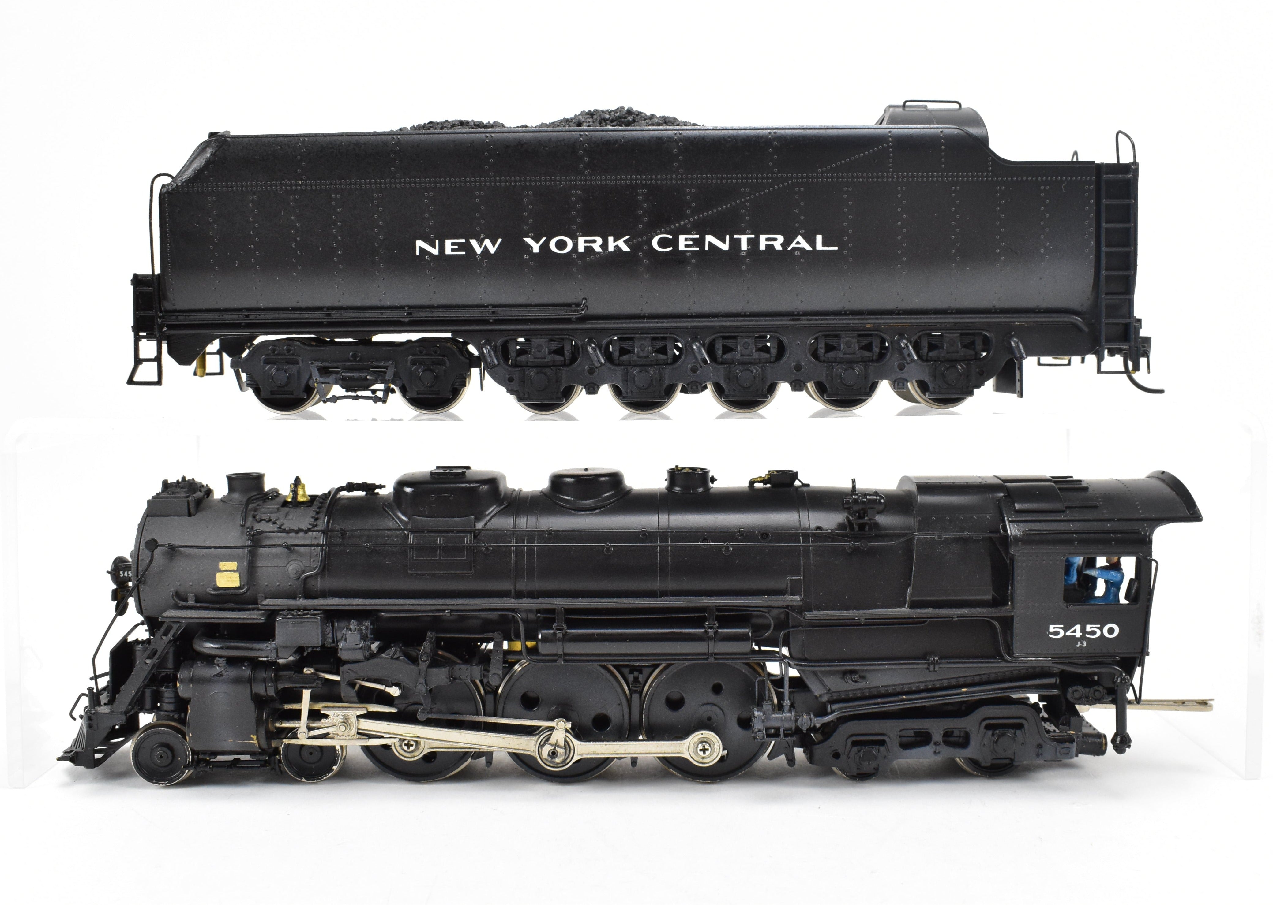 HO Scale Brass Model Train - Westside Model Co. NYC New York Central J - 3A 4 - 6 - 4 Super Hudson Custom Painted Locomotive #5450
