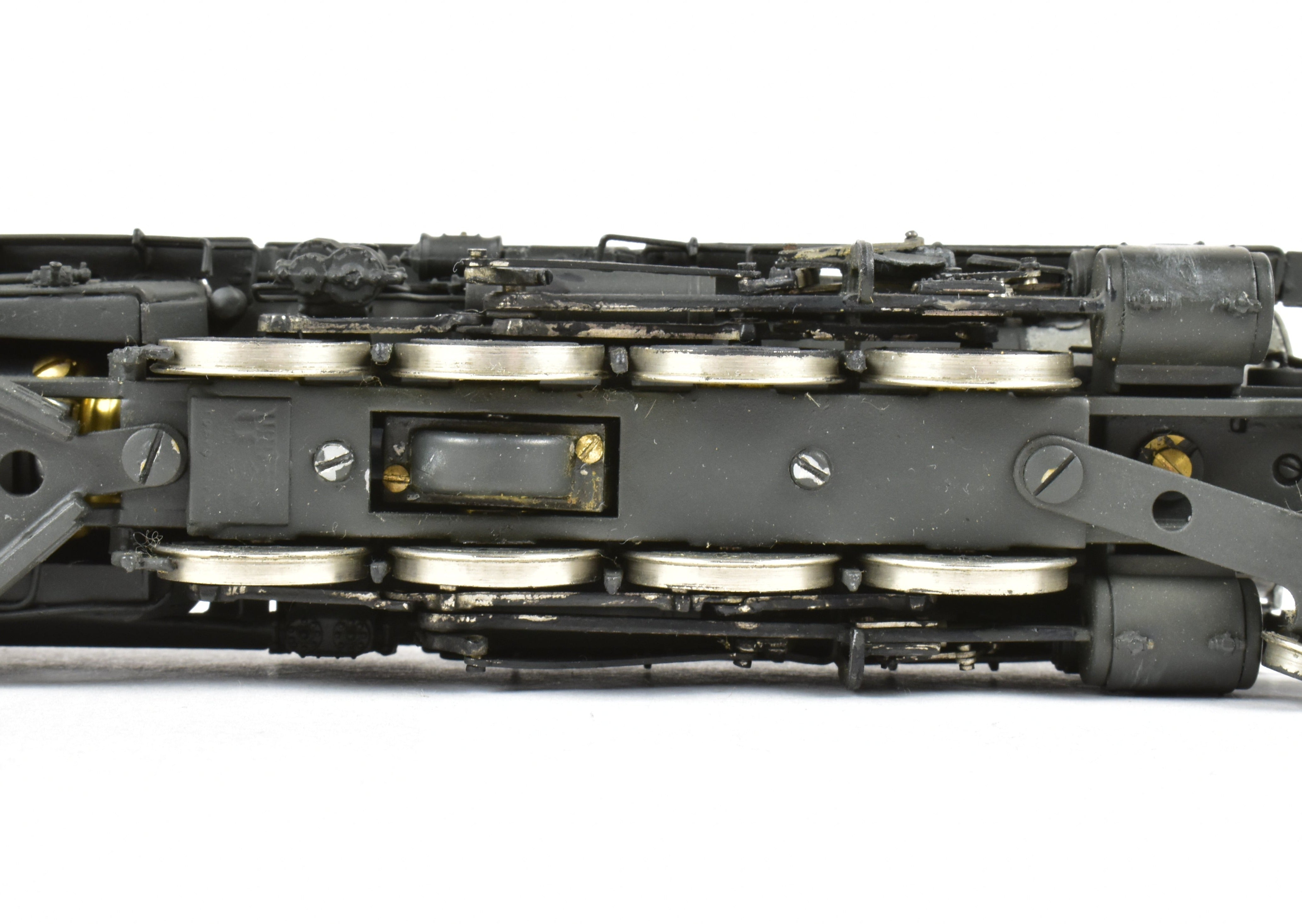 HO Scale Brass Pacific Fast Mail (PFM) - United Western Pacific MK - 60 2 - 8 - 2 Mikado Locomotive Model, Custom Painted and Weathered for Collectors