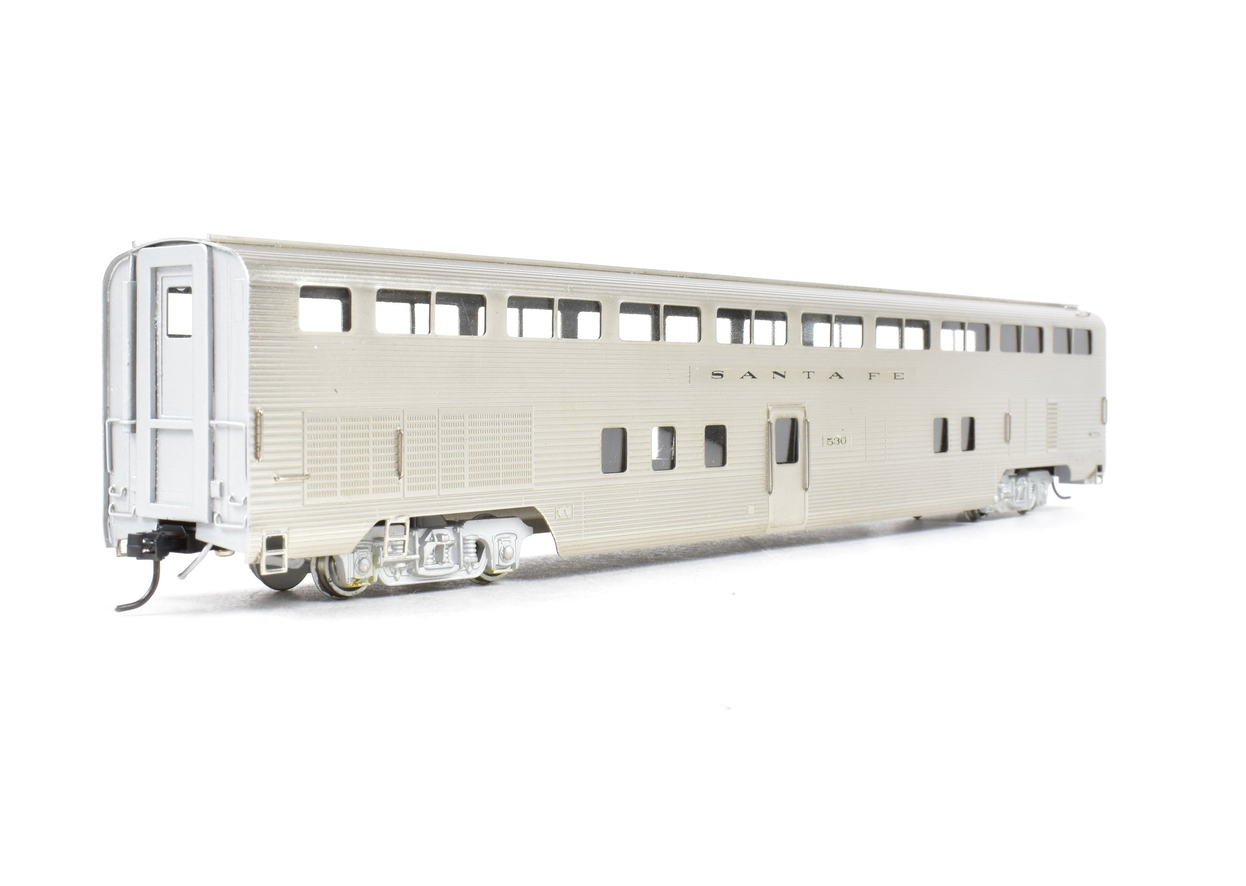 HO Brass Hi - Country Brass ATSF Santa Fe 500 Series High - Level Chair Car