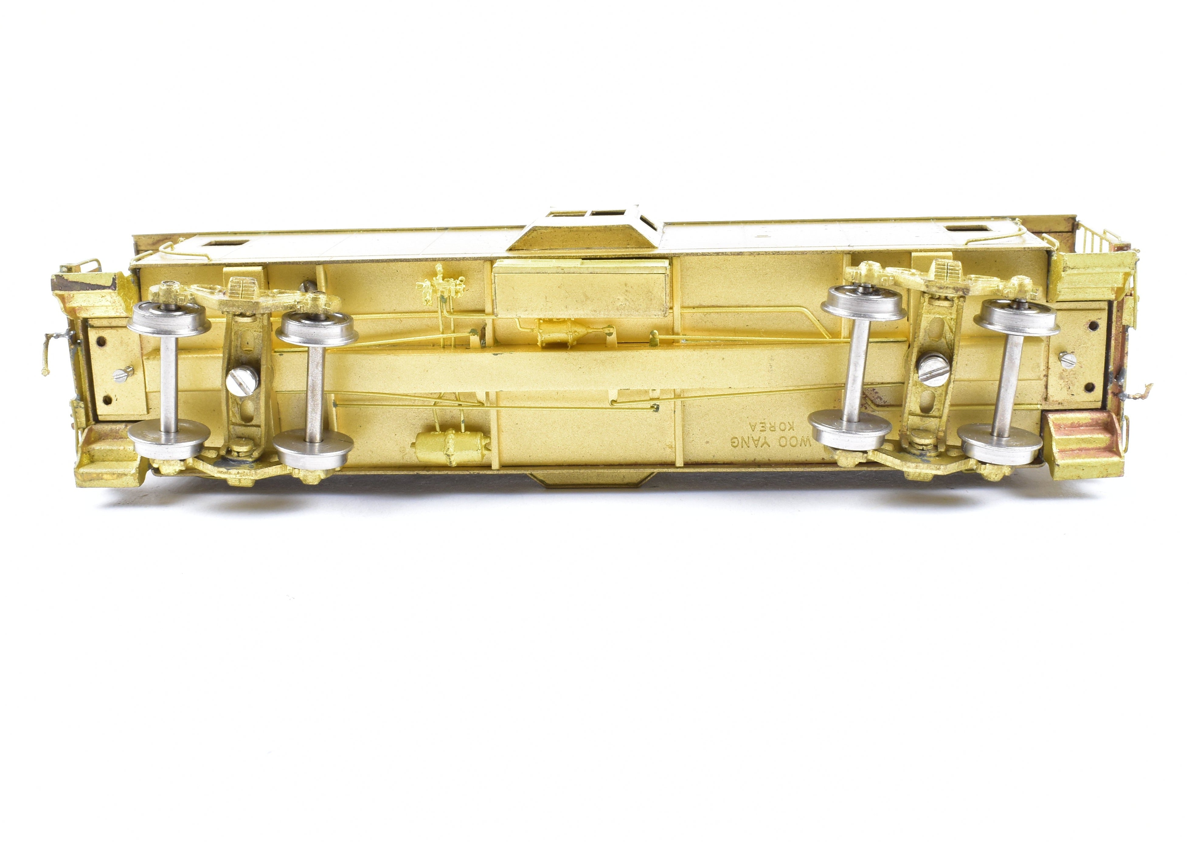 HO Scale Brass Model of the Oriental Limited Great Northern Bay Window Caboose