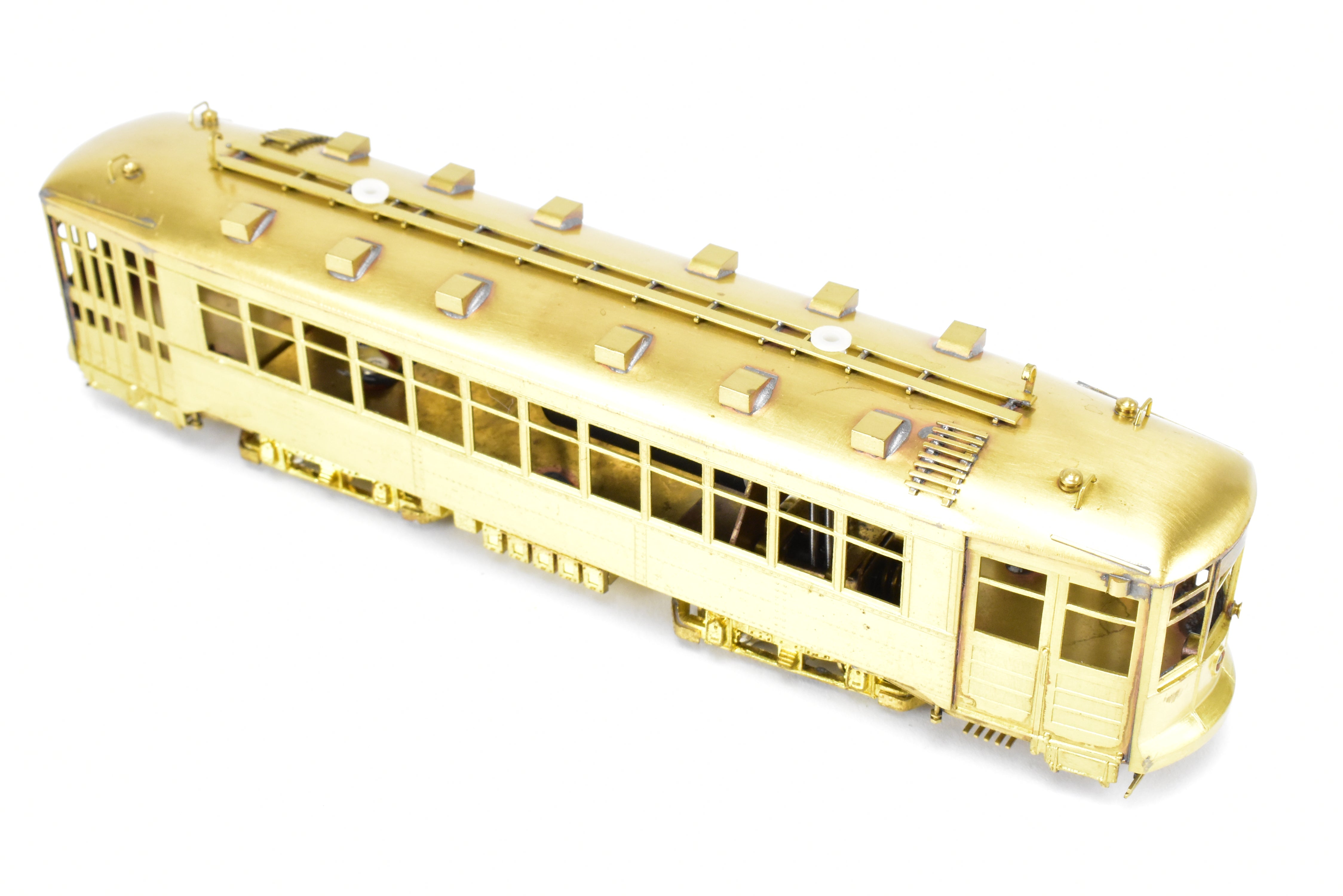 HO Scale Brass Fairfield 345 - 2 CSL Chicago Surface Lines #169 Two - Man City Car