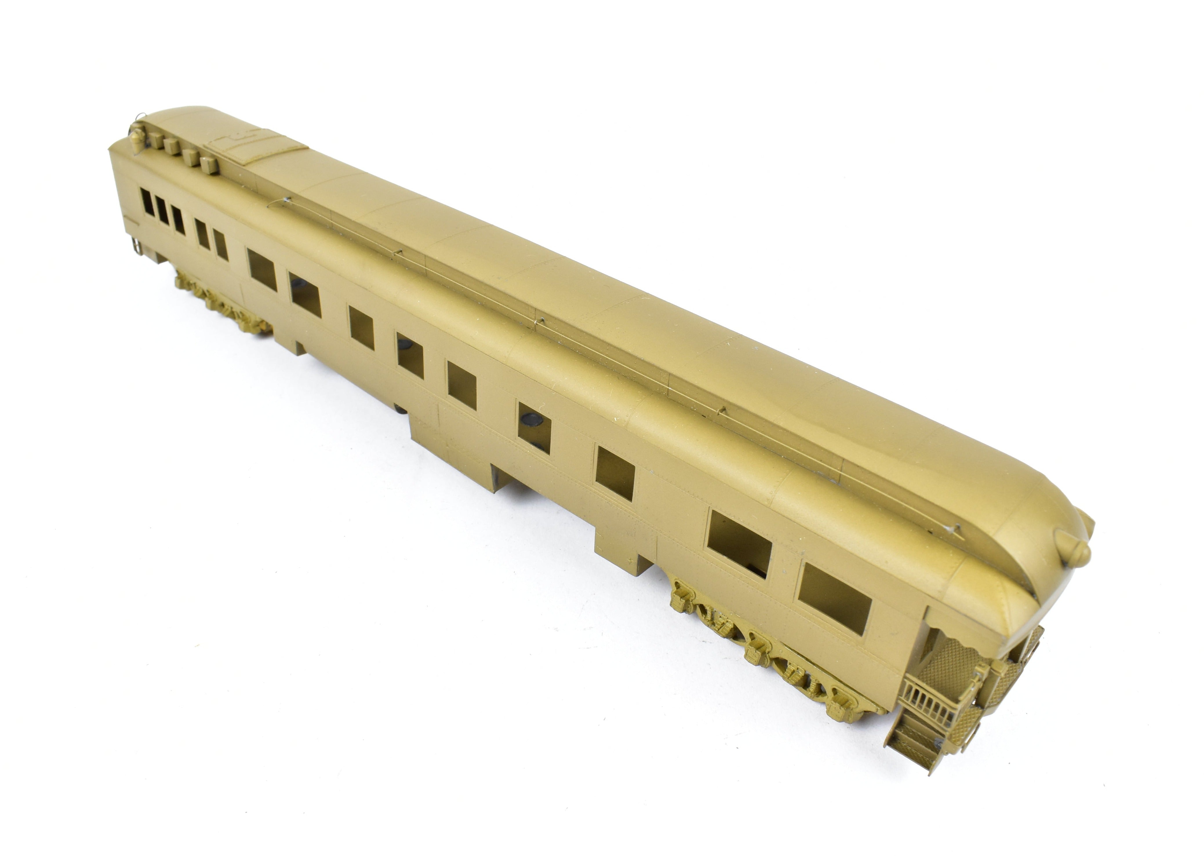 HO Scale Brass Hallmark Models MKT - Missouri Kansas Texas Katy Business Observation Railroad Car Model