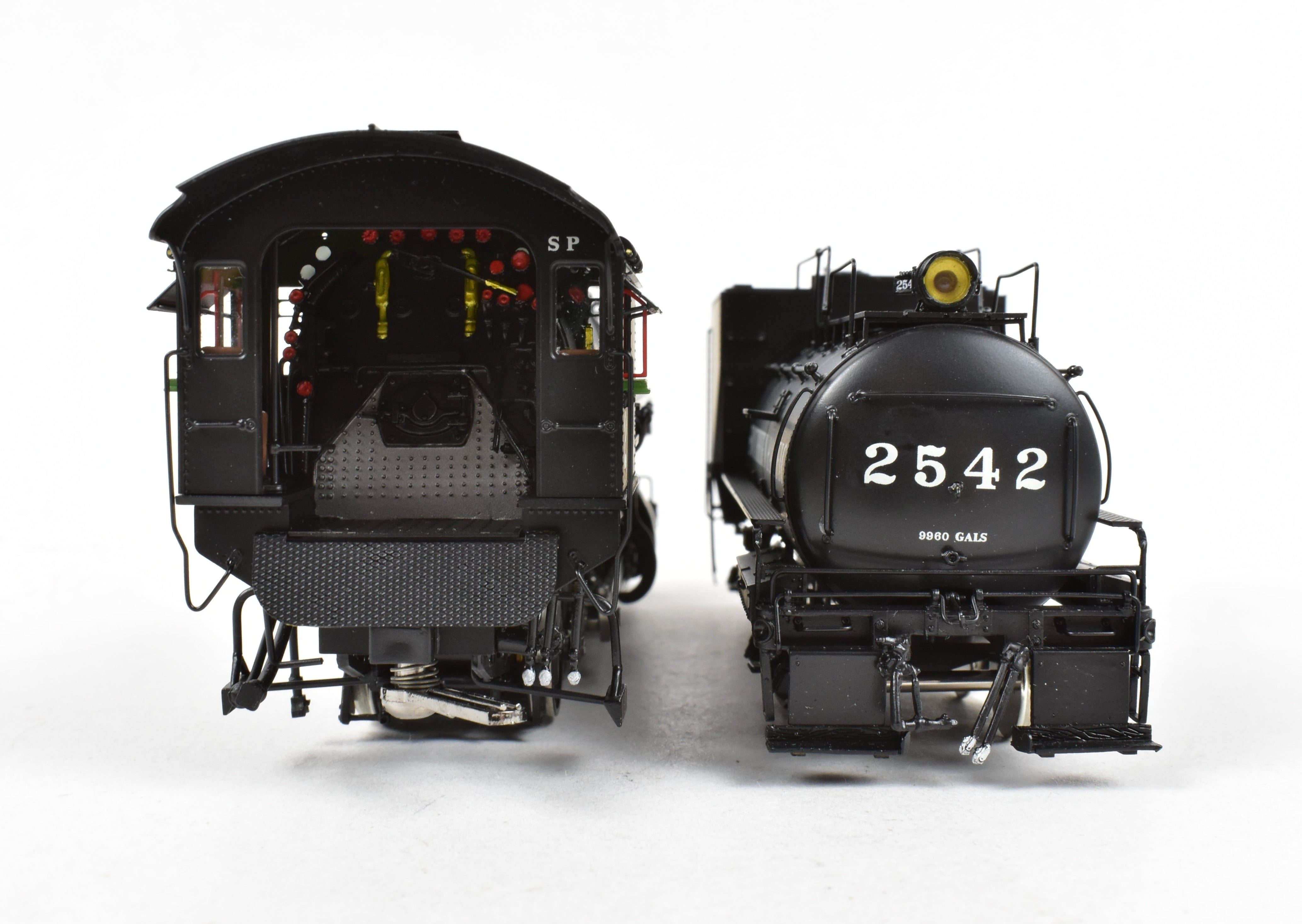HO Scale Brass Steam Locomotive - Challenger Imports SP - Southern Pacific Class C - 9 2 - 8 - 0 Front Pilot Engine #2542
