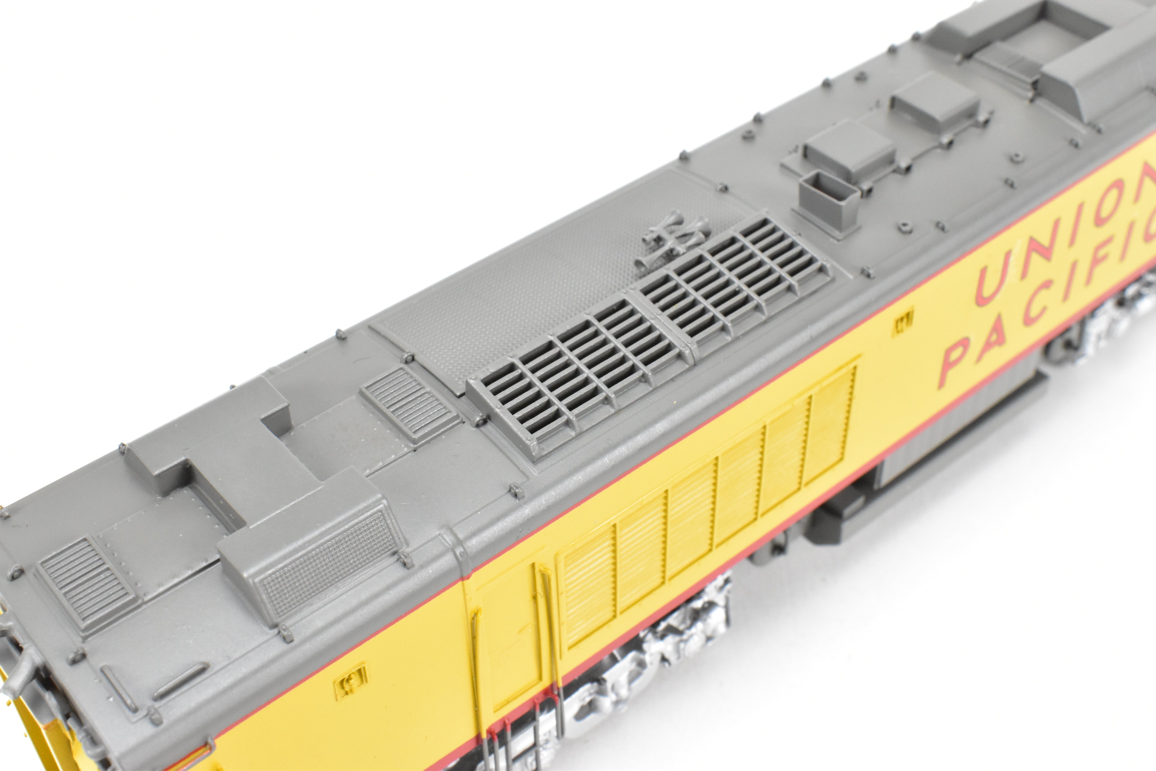 High - Quality HO Scale Brass Alco Models Union Pacific 3 - Unit Gas Turbine Electric Locomotive Set - Professionally Painted #29 & 29B