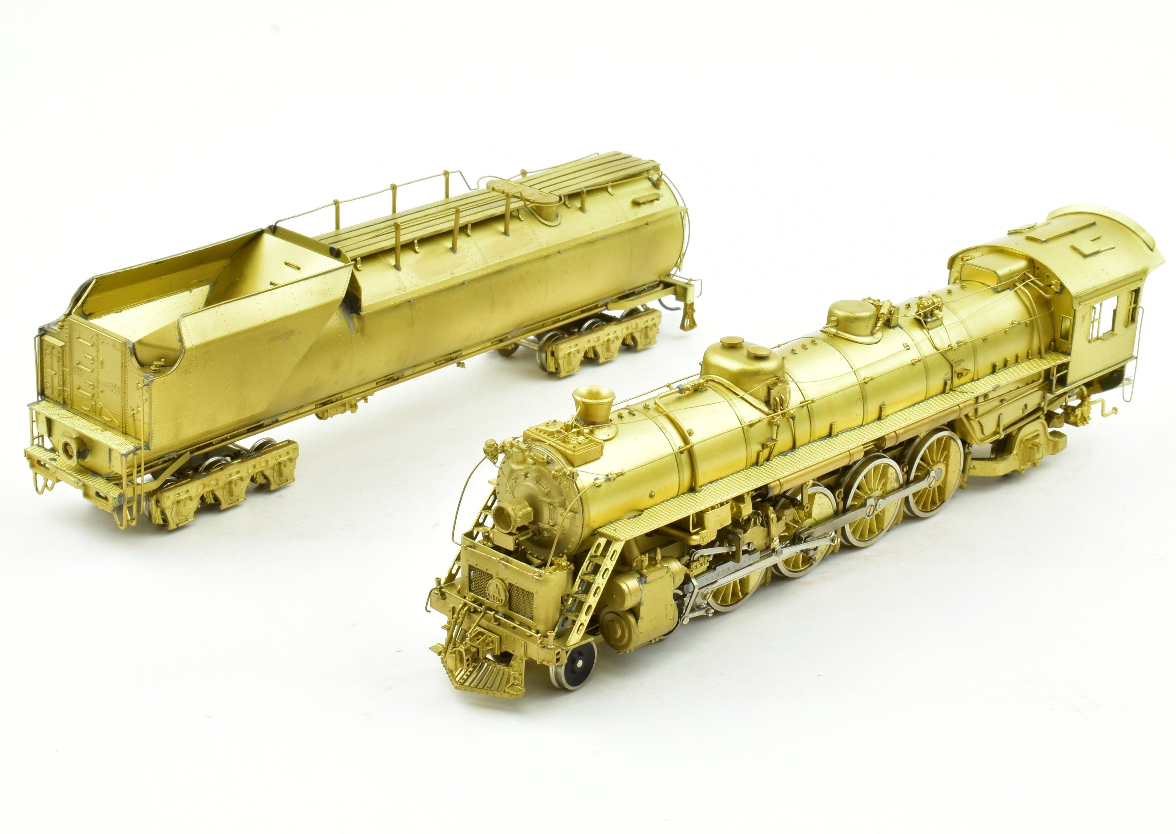 HO Scale Brass Model Train - Westside Model Co. B&O - Baltimore & Ohio T-3t 4-8-2 Steam Locomotive