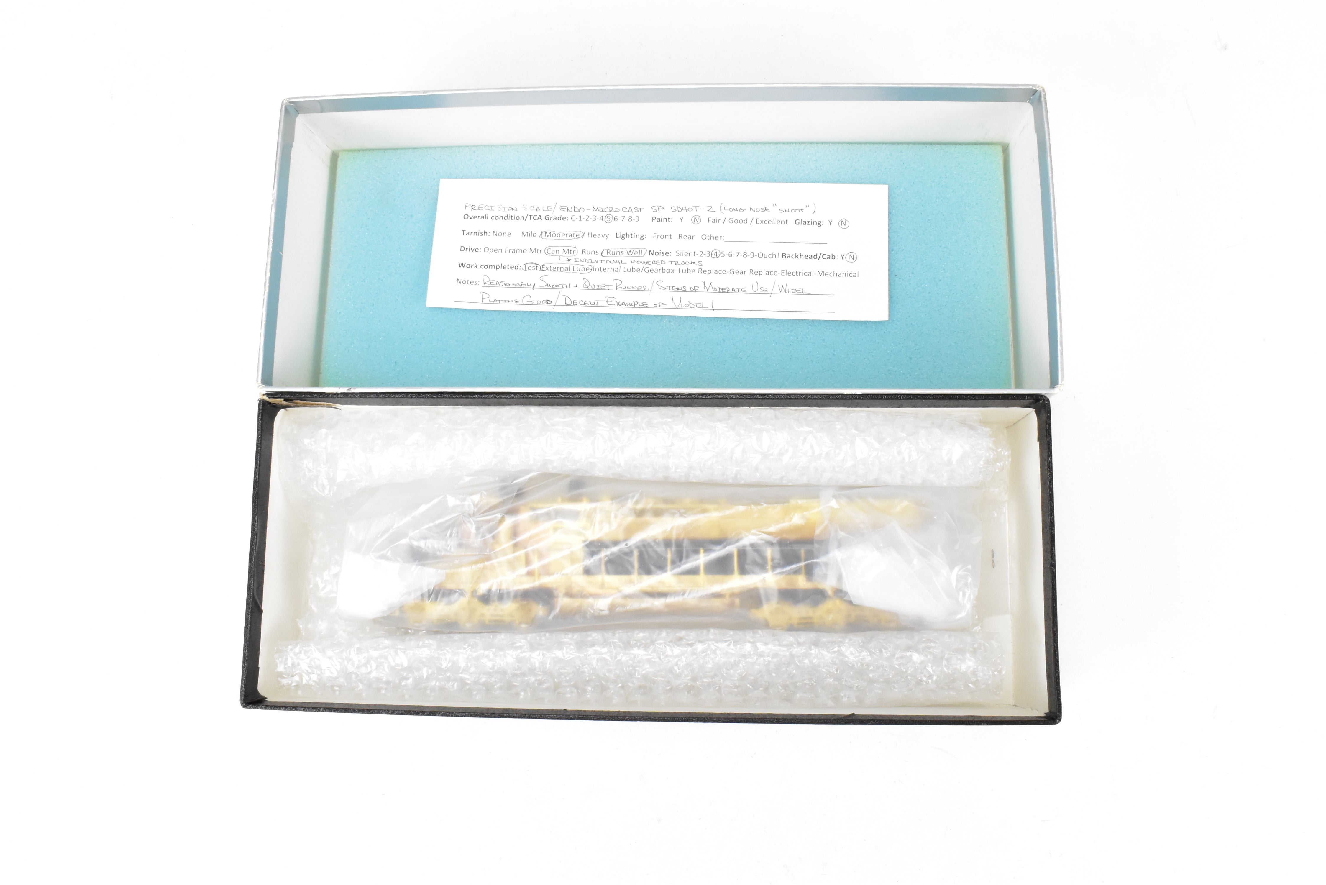 HO Scale Brass Precision Scale Co. Southern Pacific EMD SD40T - 2 Long Nose Diesel